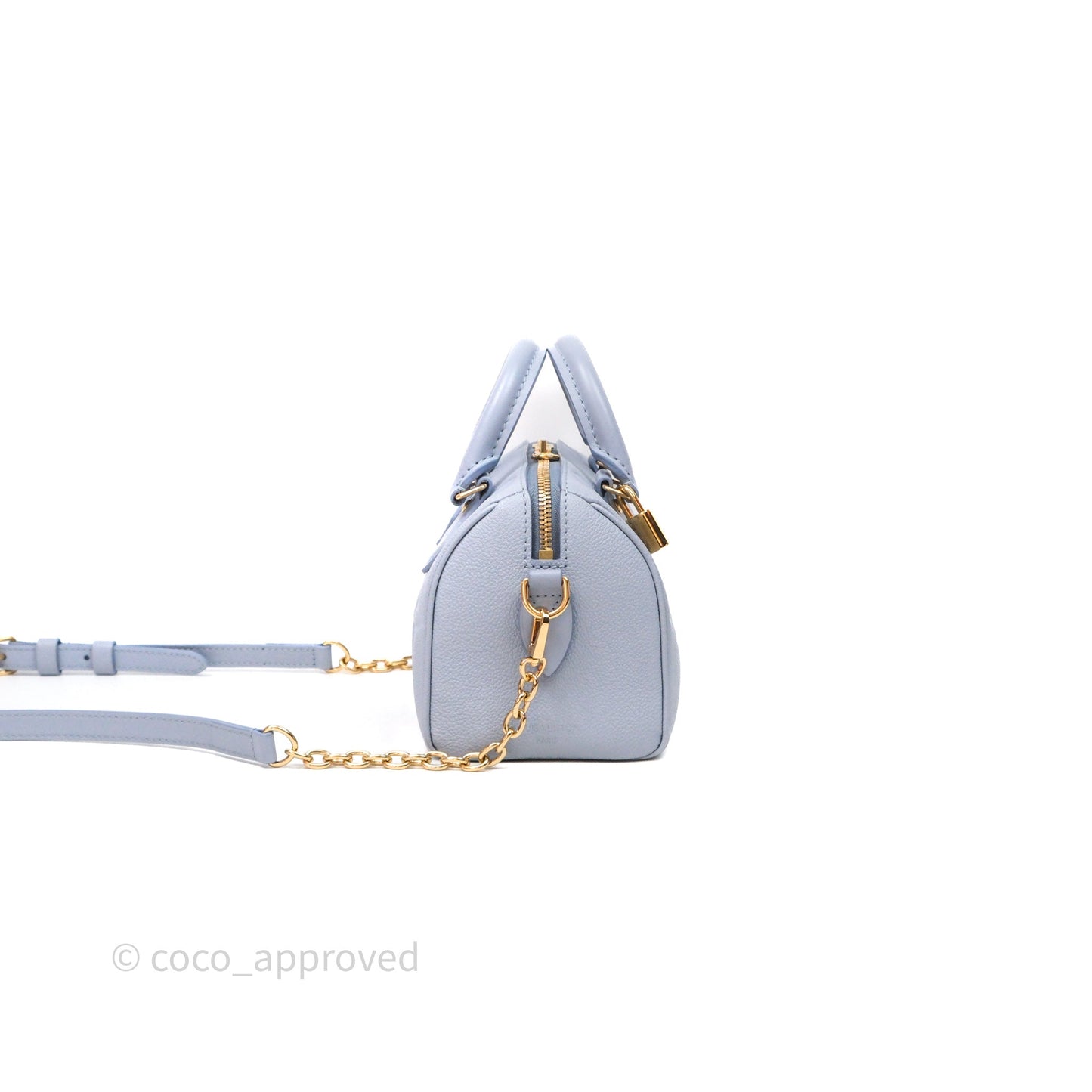 Louis Vuitton Speedy Bandoulière 20 Monogram Empreinte Lilac