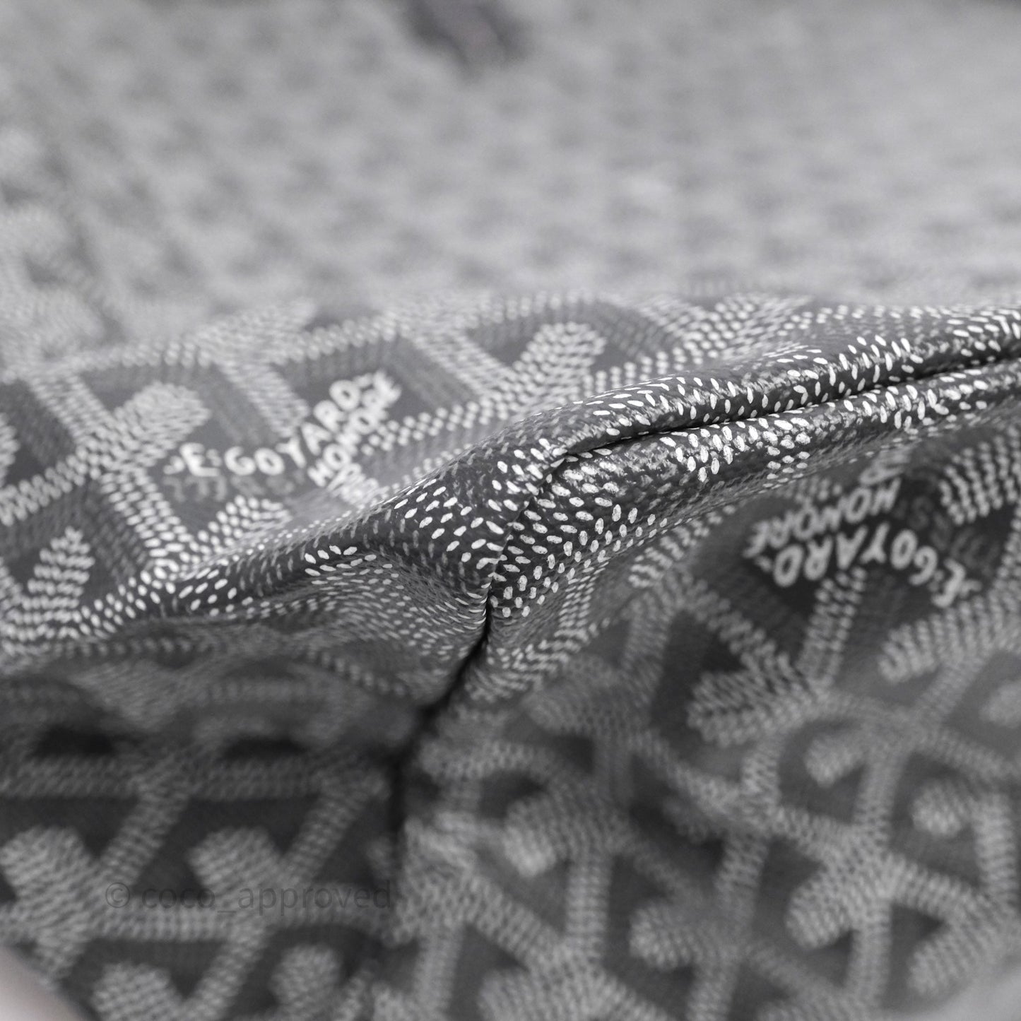 Goyard St Louis Tote PM Grey