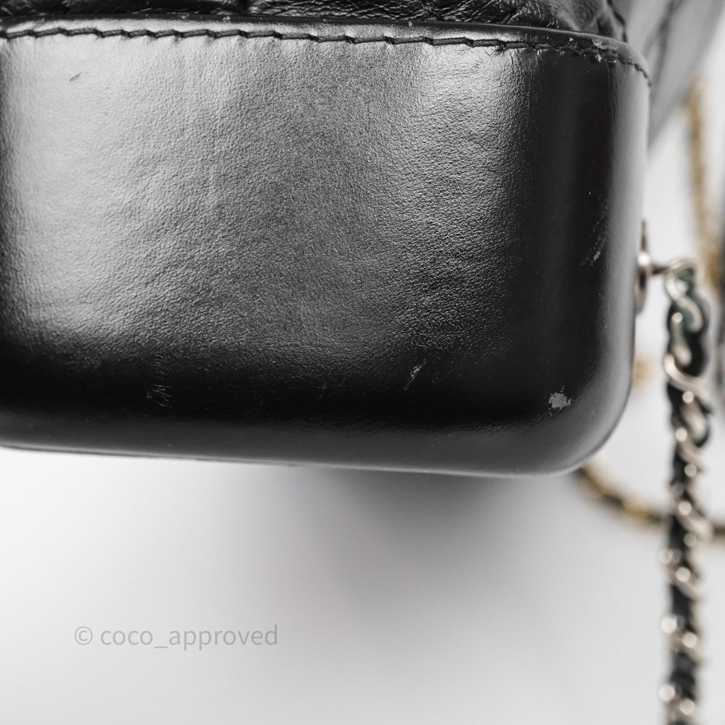 Chanel Small Gabrielle Backpack Black Aged Calfskin