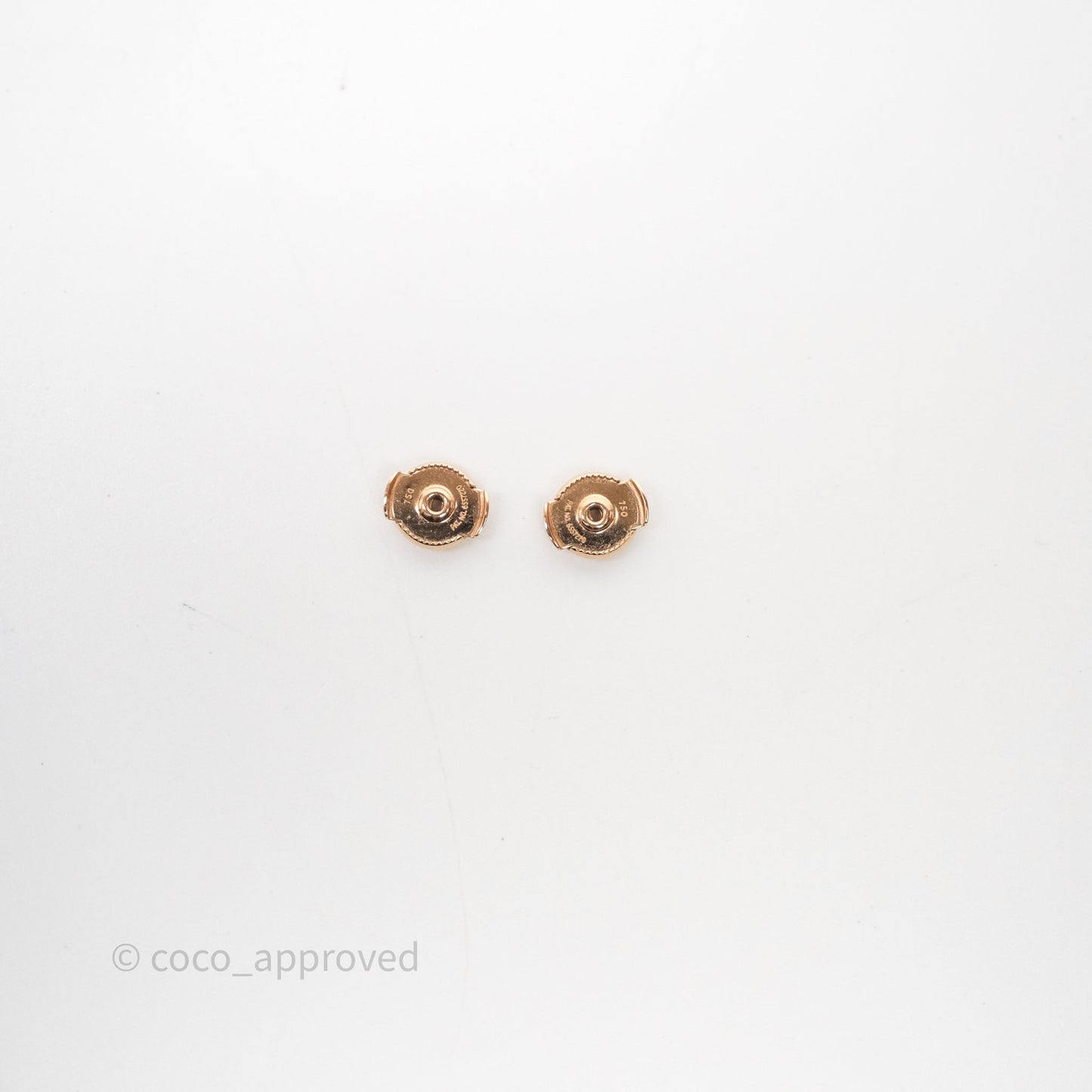 Hermès Chaine d'Ancre Earrings Rose Gold
