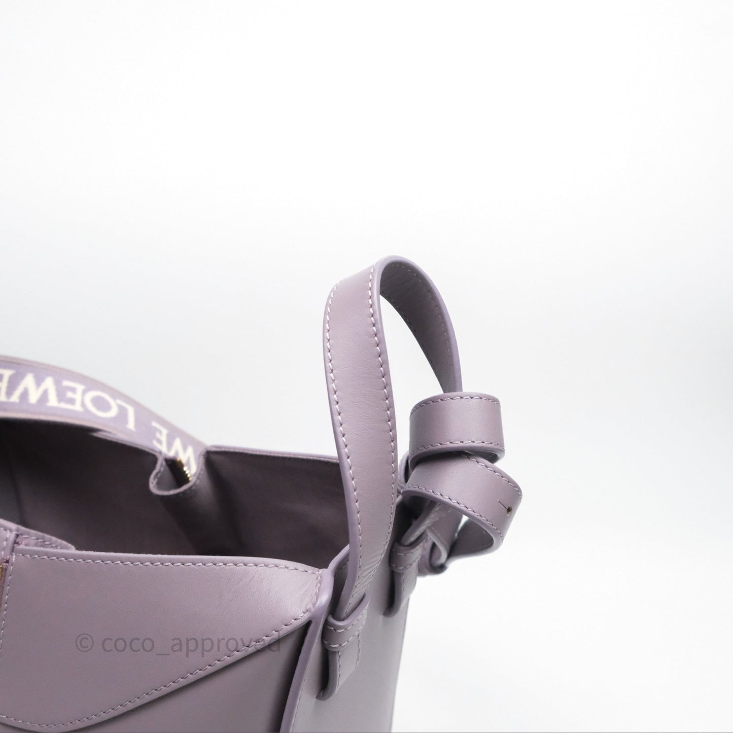 Loewe Small Hammock Shoulder Bag Calfskin Purple