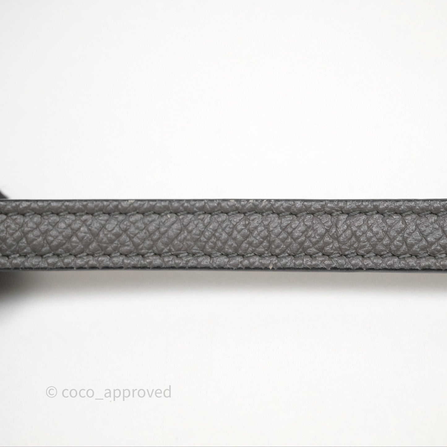 Celine Pico Belt Bag Grey Grained Calfskin Gold Hardware