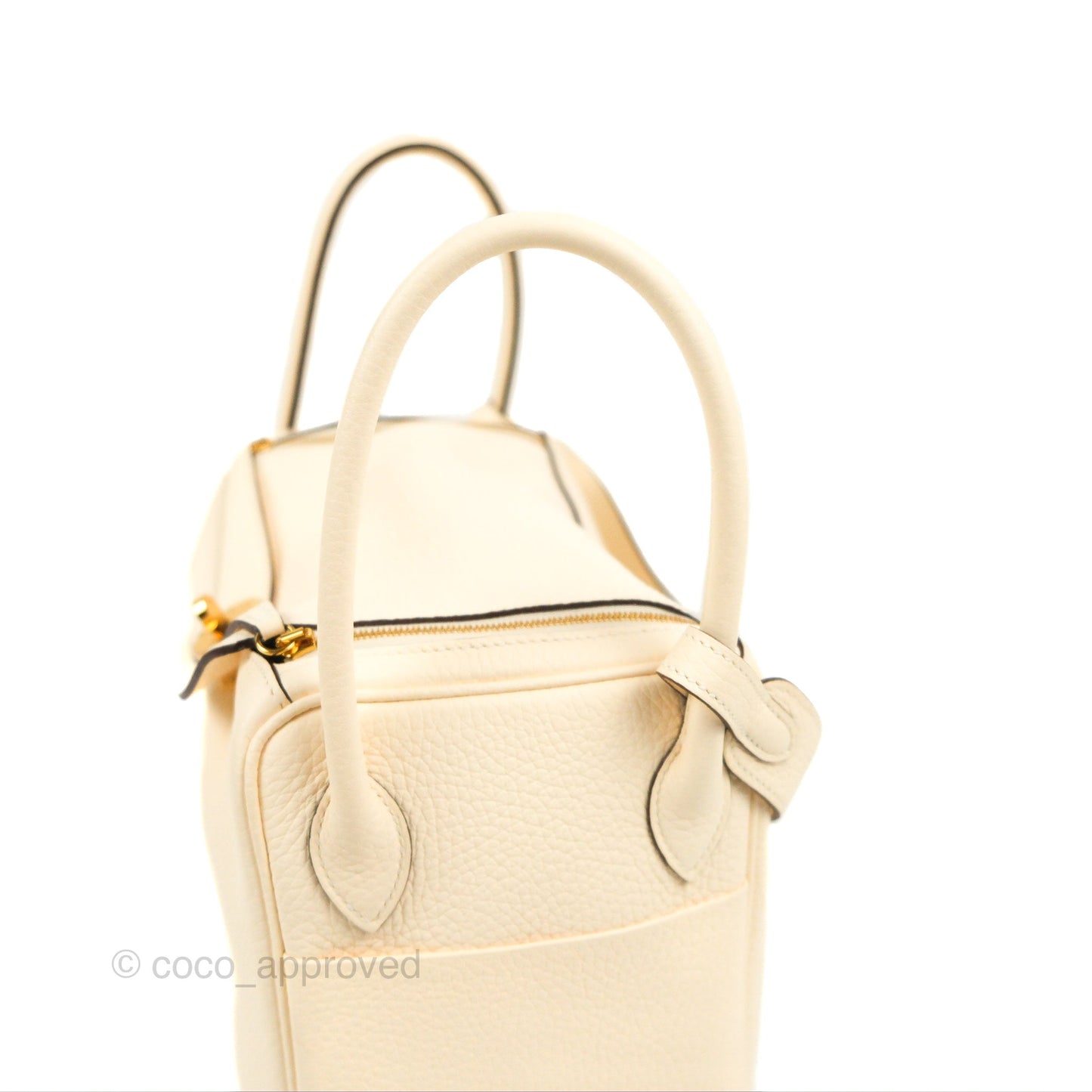 Hermès Lindy 26 Nata Taurillon Clemence Gold Hardware