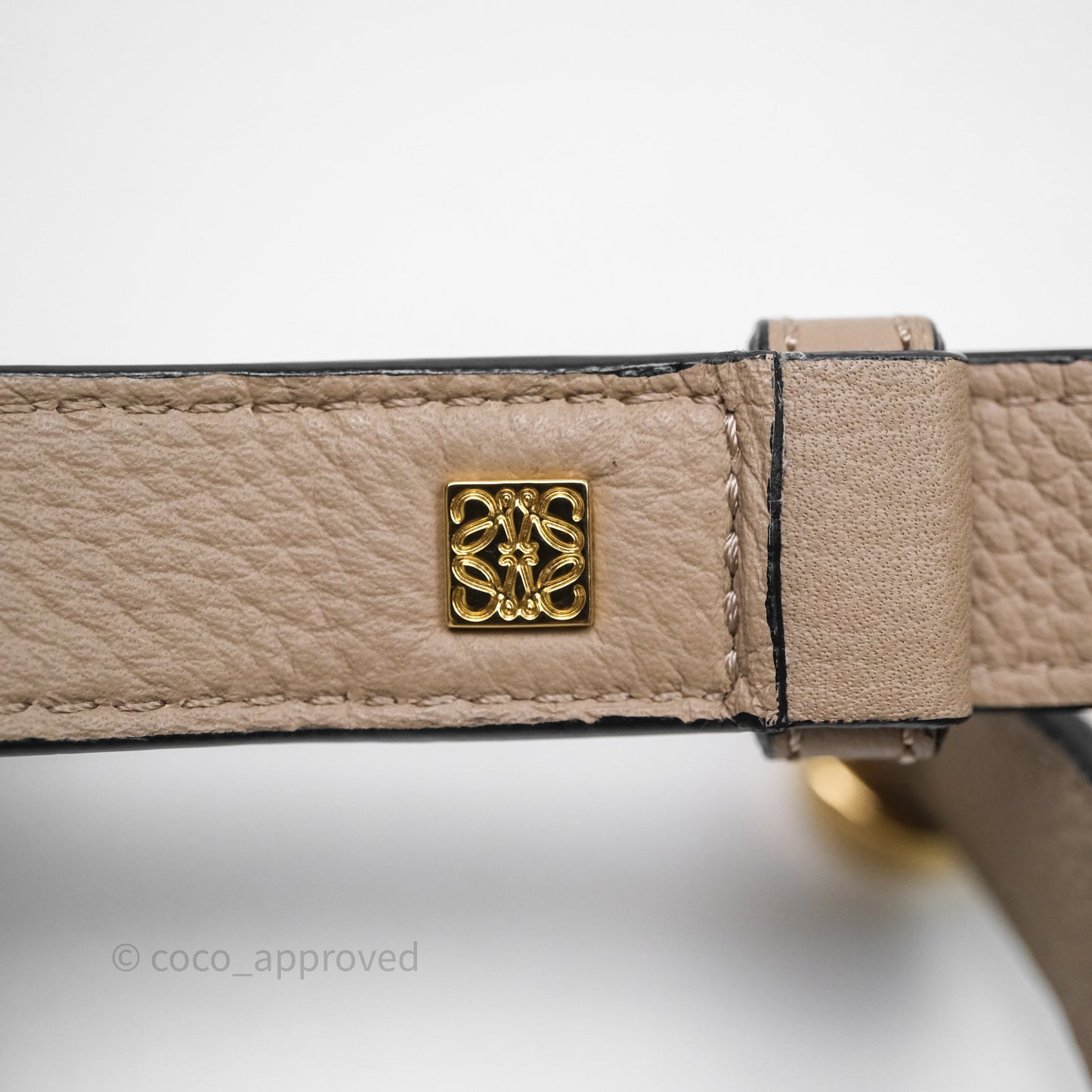 Loewe Small Puzzle Bag Sand Mink Grained Calfskin