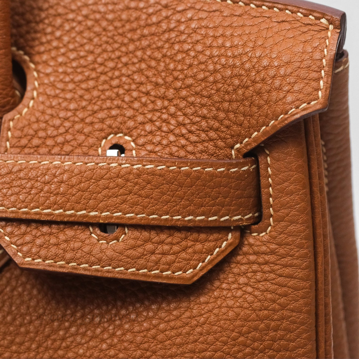 Hermès Birkin 30 Retourne Gold 37 Clemence Palladium Hardware