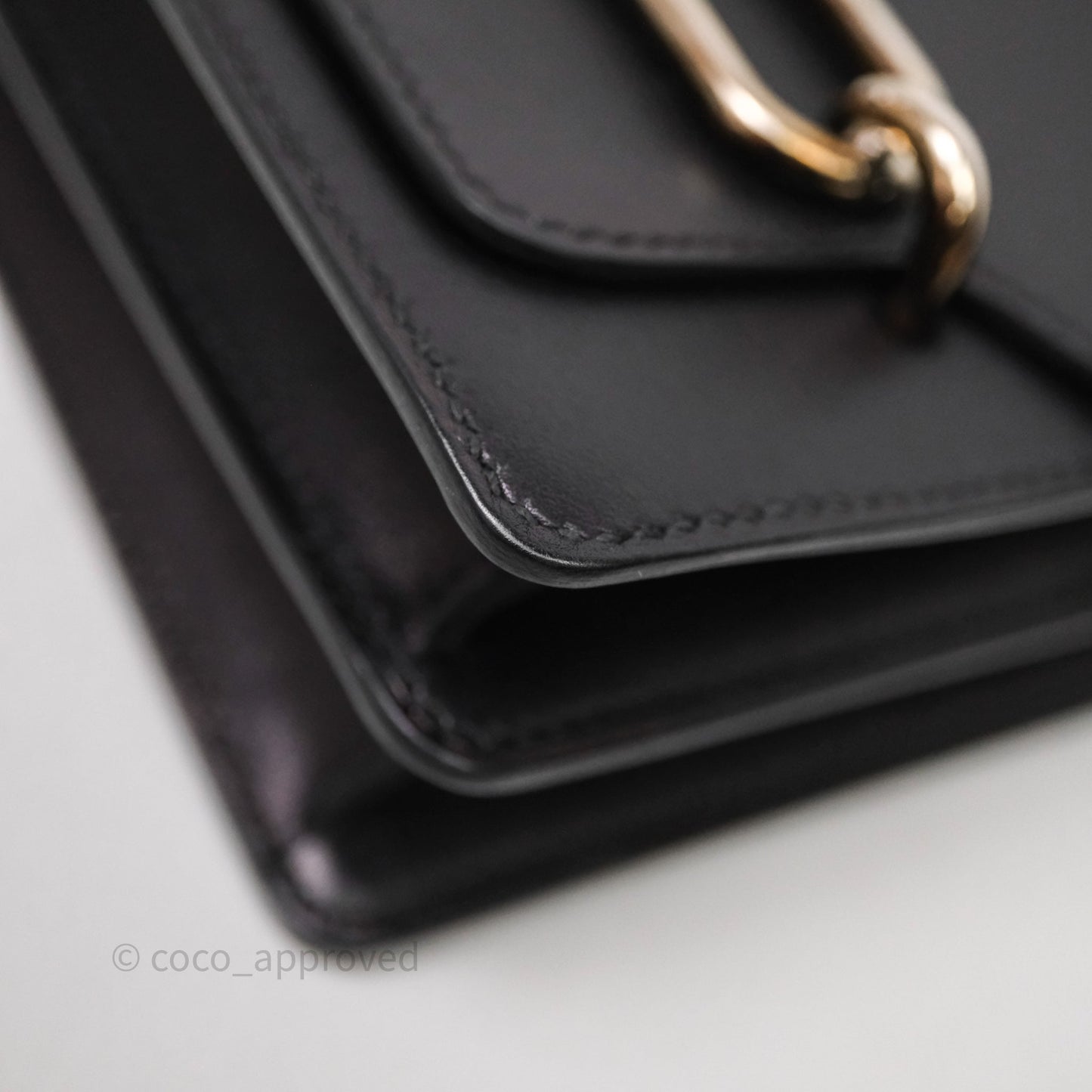 Hermès Roulis Mini 18 Black Noir 89 Palladium Hardware