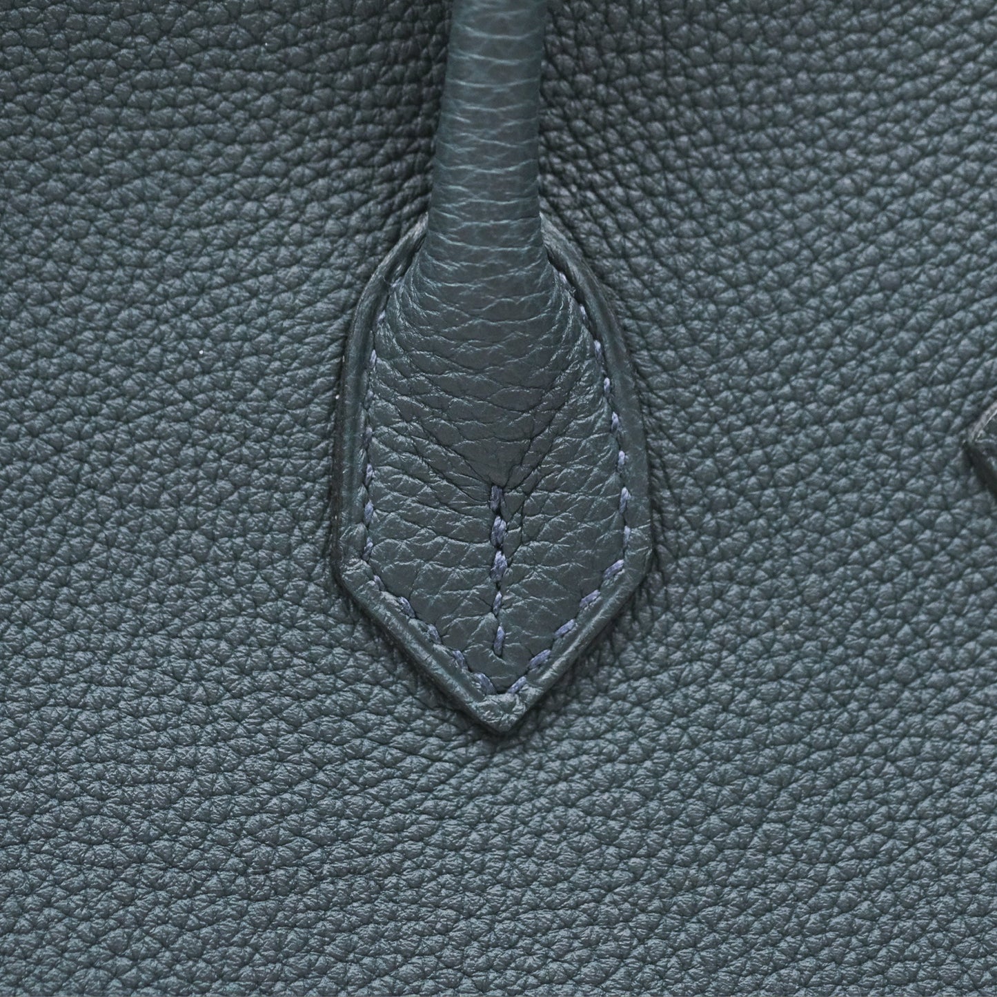 Hermès Birkin 25 Retourne Vert Rousseau V0 Togo Gold Hardware