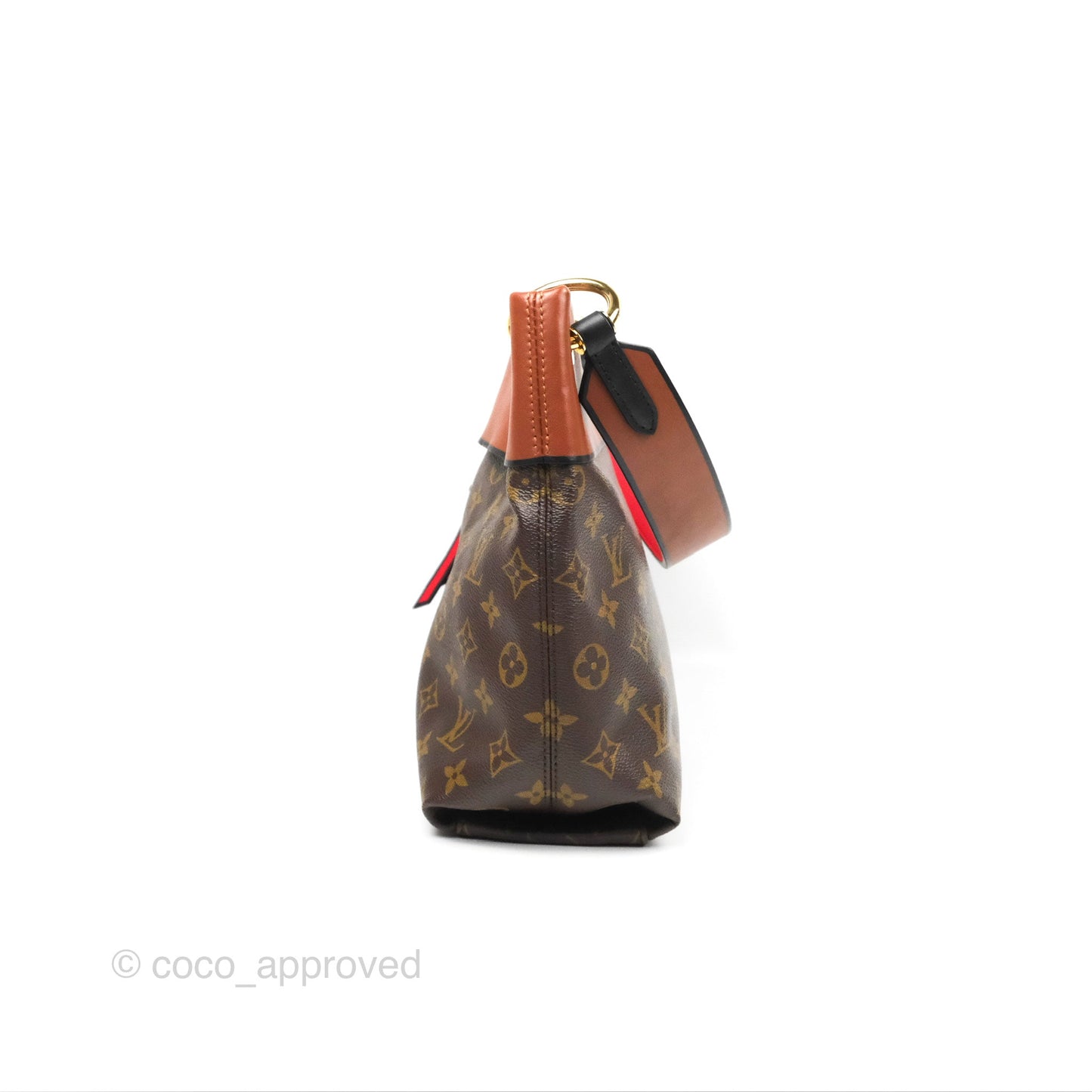 Louis Vuitton Tuileries Besace Bag Brown/Red Monogram