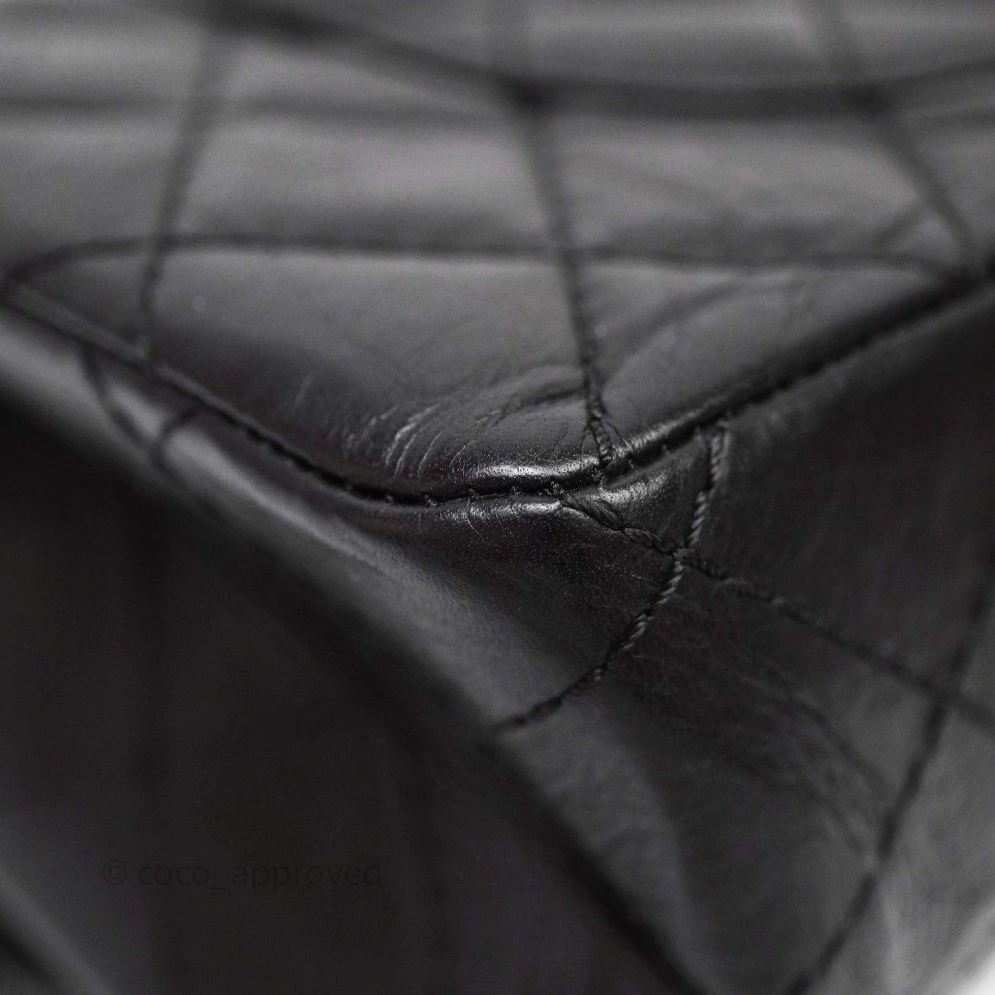 Chanel Quilted Reissue 226 Aged Calfskin Black Aged Gold Hardware