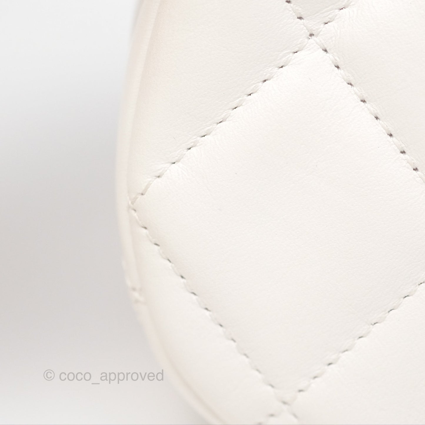 Chanel Hobo Bag White Aged Calfskin Aged Gold Hardware