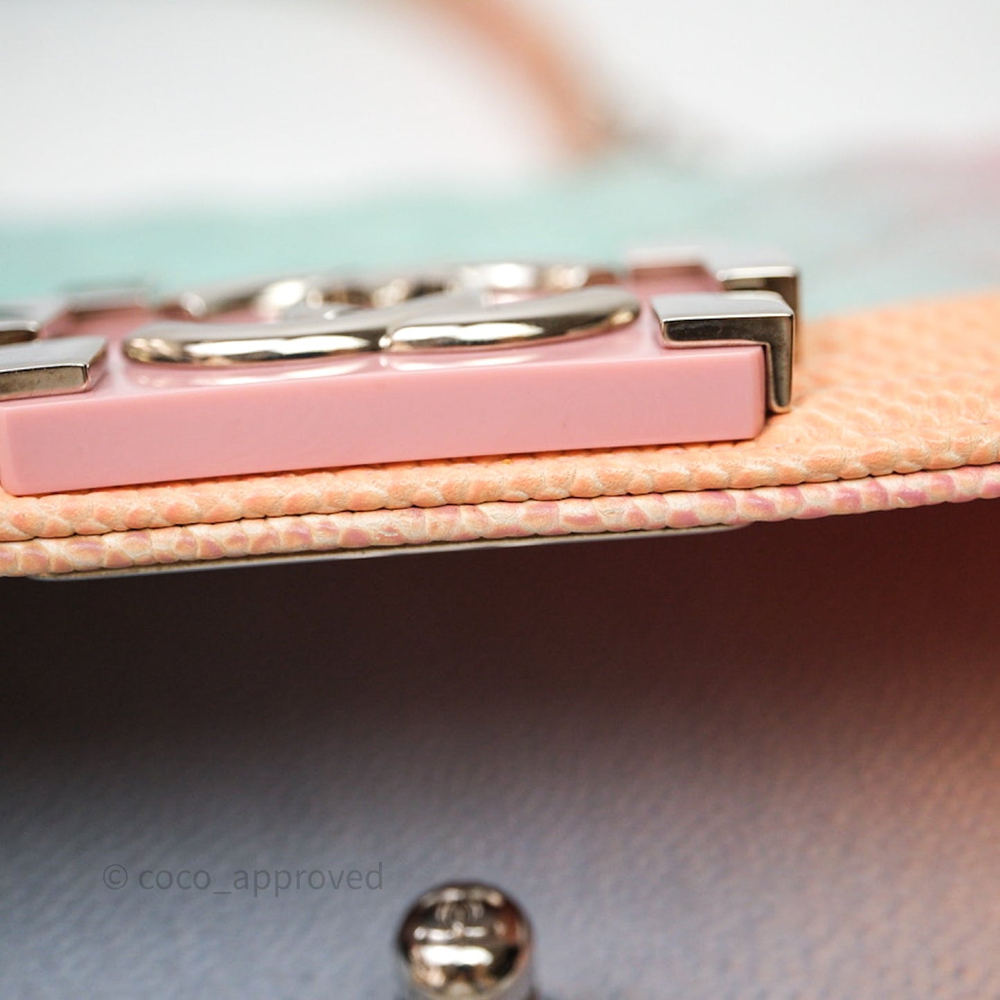 Chanel Medium Boy Quilted Rainbow Caviar Silver Hardware