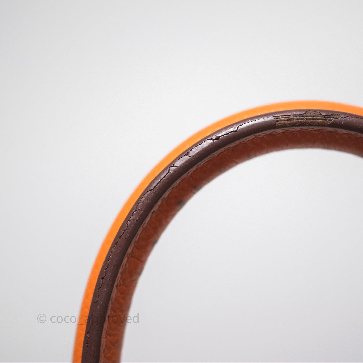 Hermès Birkin 30 Retourne Orange Epsom Palladium Hardware