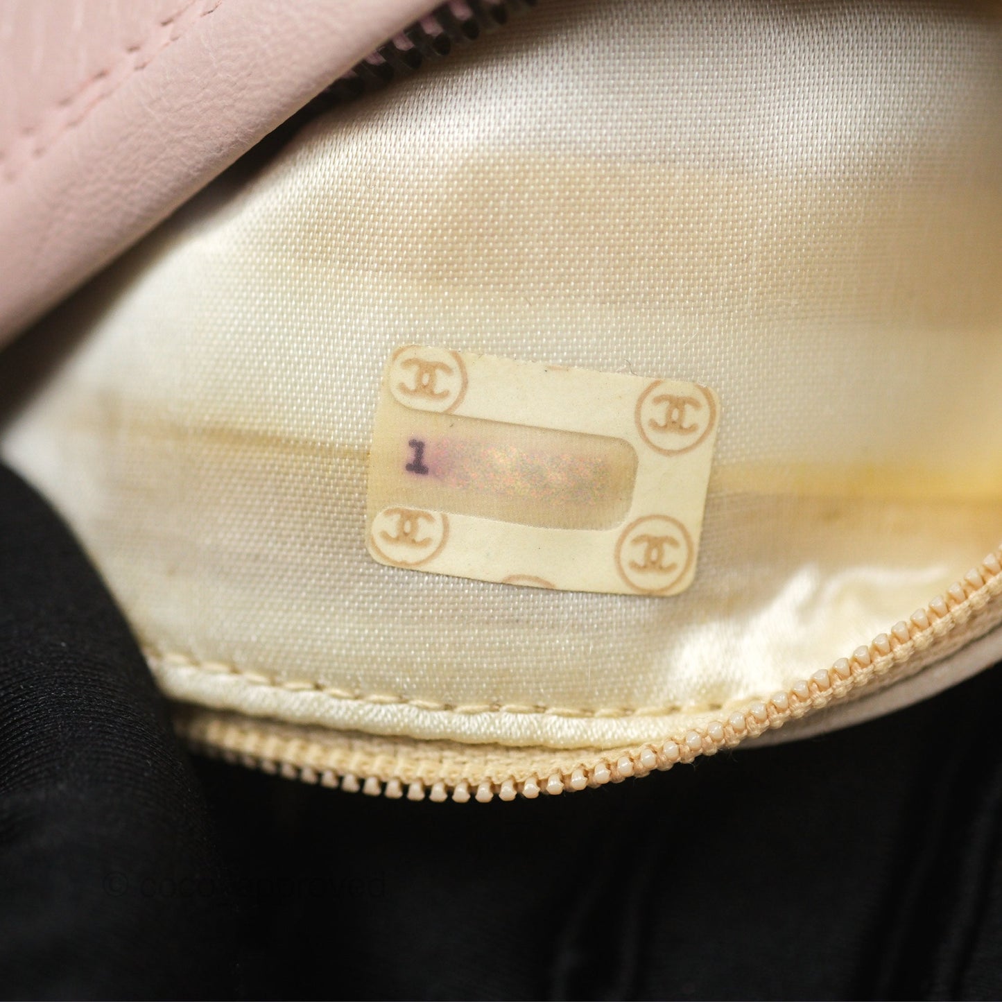 Chanel Vintage Camera Bag Pink Lambskin Gold Hardware