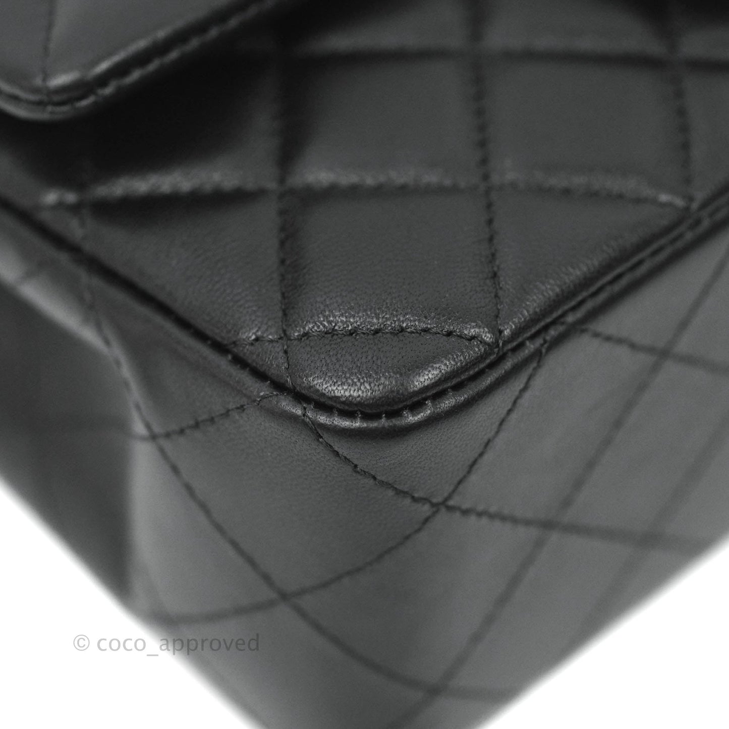 Chanel Quilted Mini Rectangular So Black Lambskin