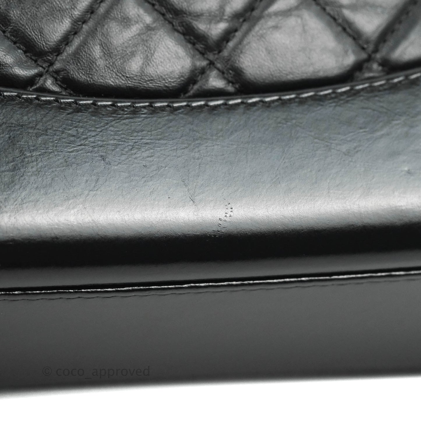 Chanel Small Gabrielle Backpack Black Aged Calfskin