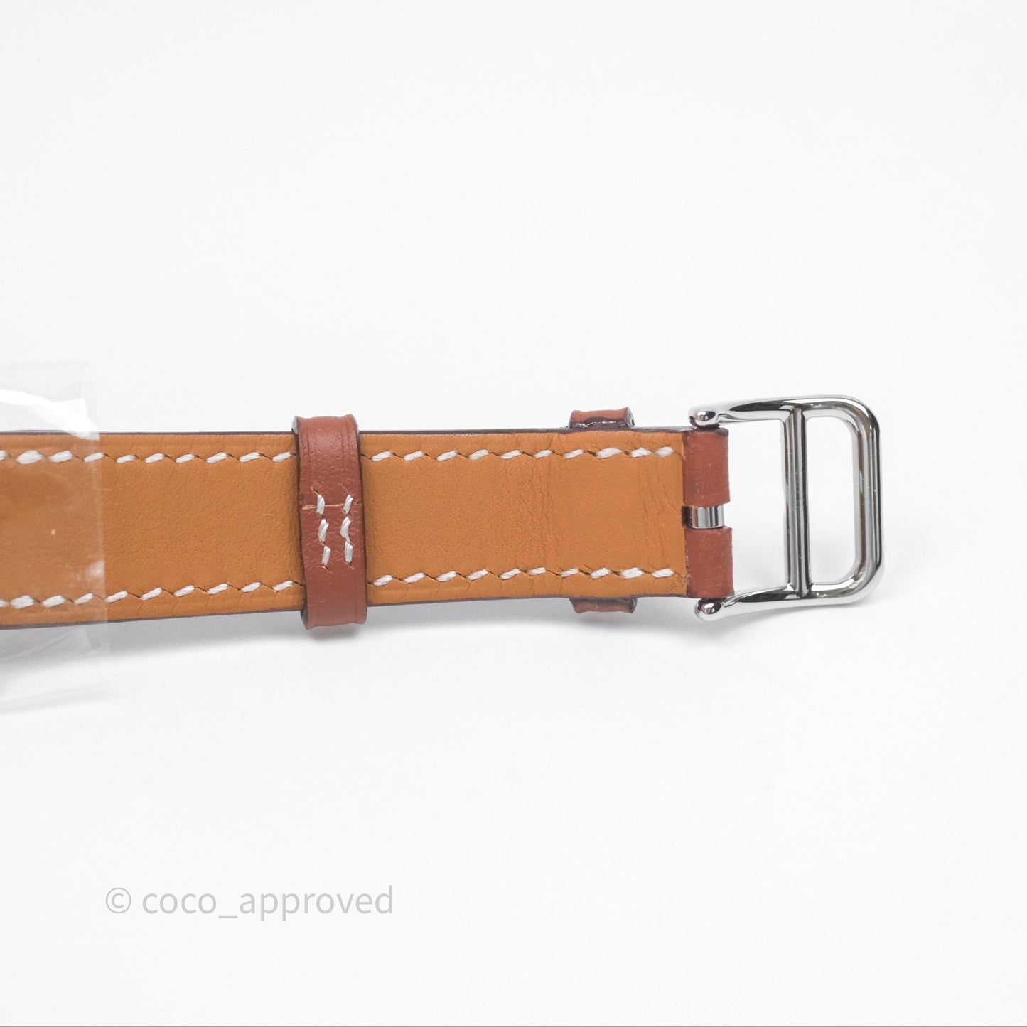 Hermès Heure H Watch Small Model 25mm Diamond Brown Swift Palladium Hardware