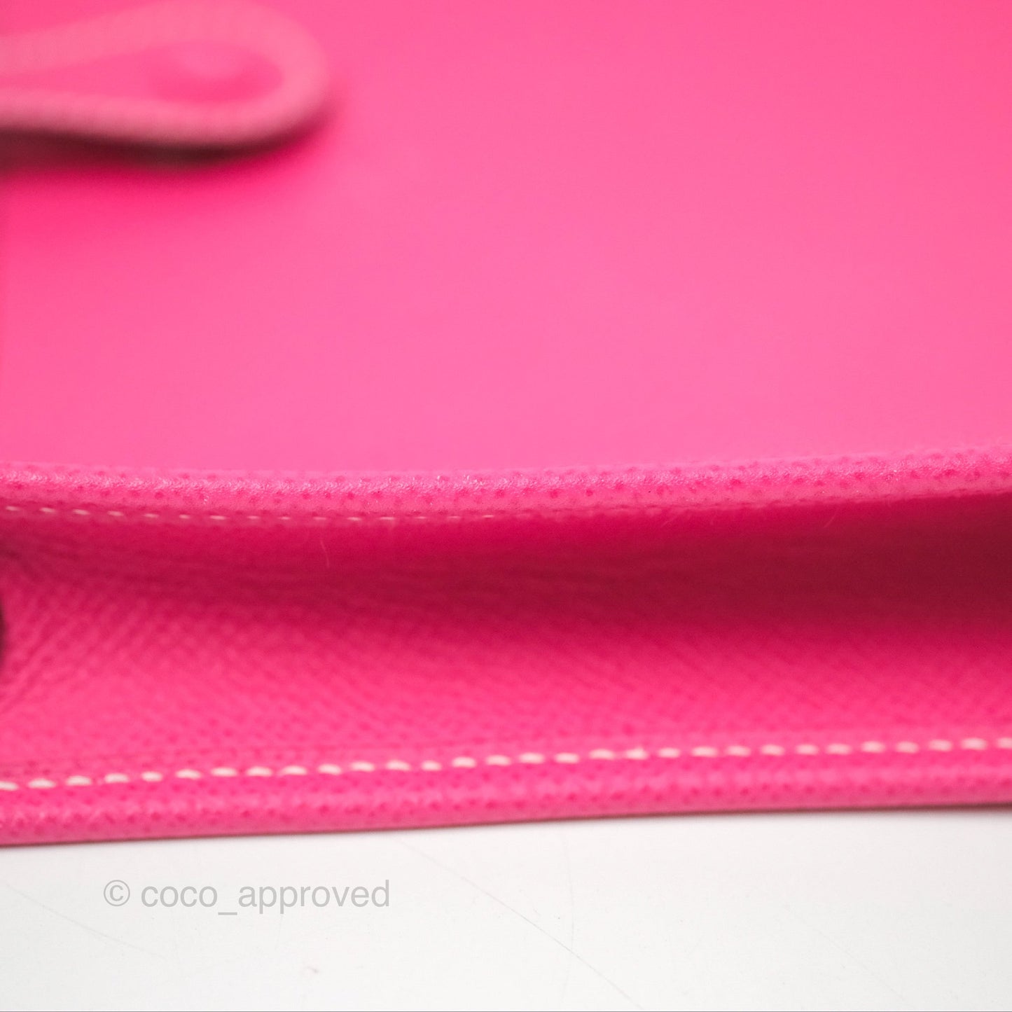 Hermès Mini Evelyne 16 Hot Pink Epsom Palladium Hardware