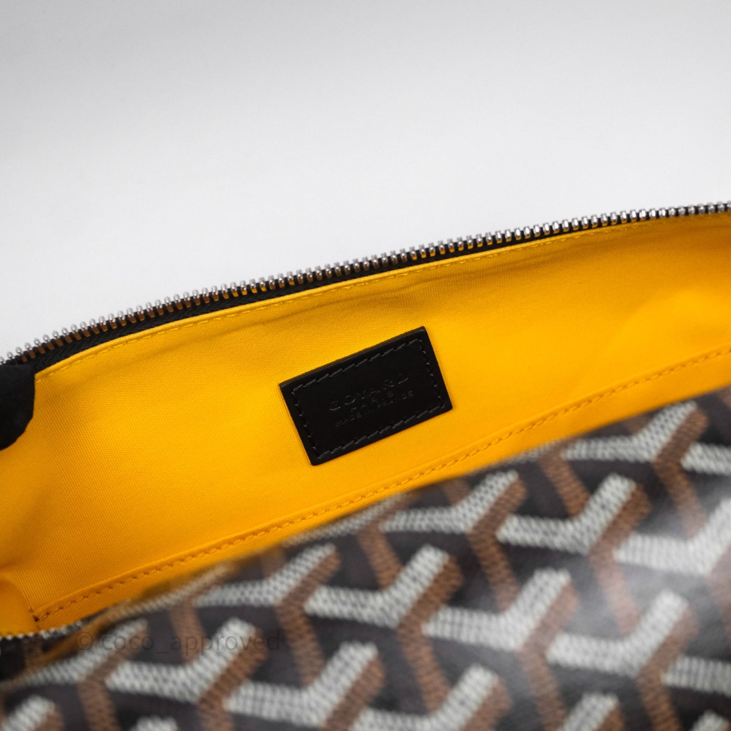 Goyard Bowling 25 Toiletry Black