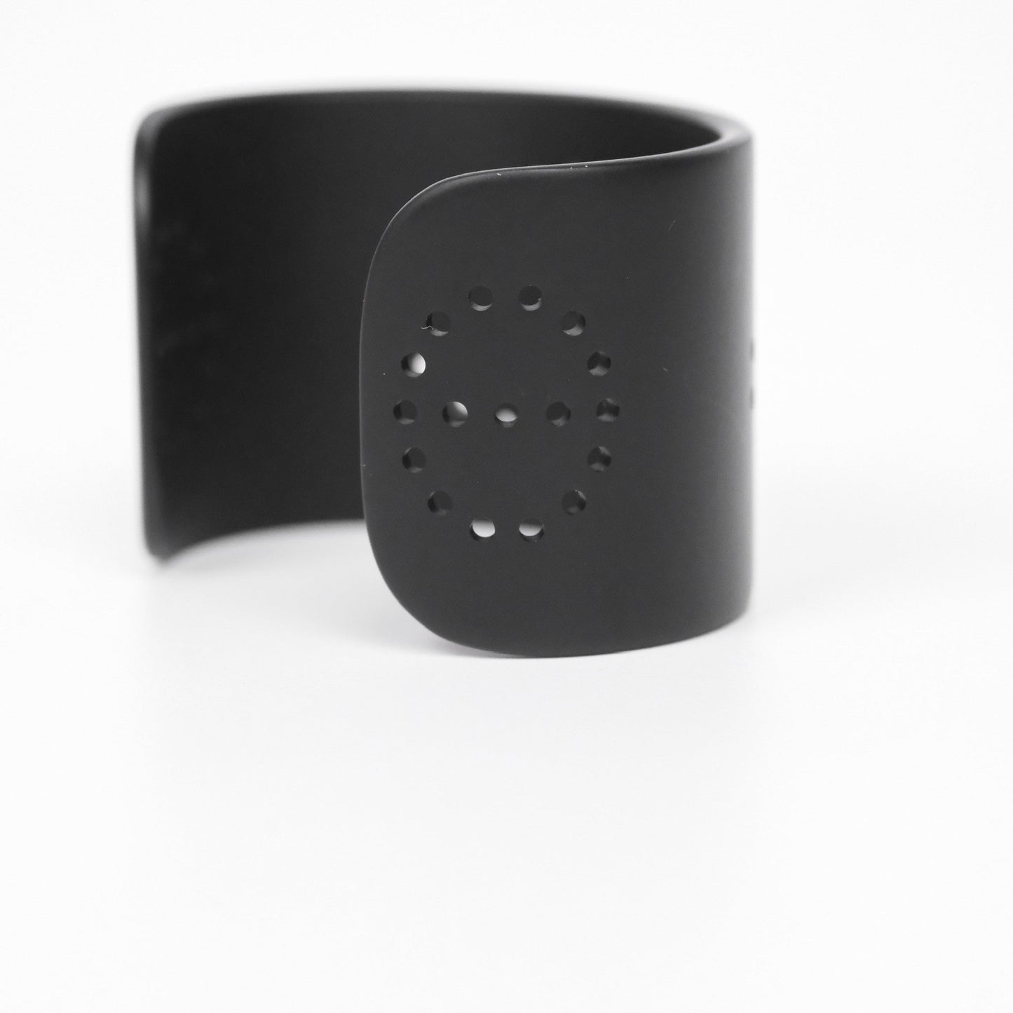 Hermès Evelyne Aluminium Sunset Cuff Bracelet Black Noir 89