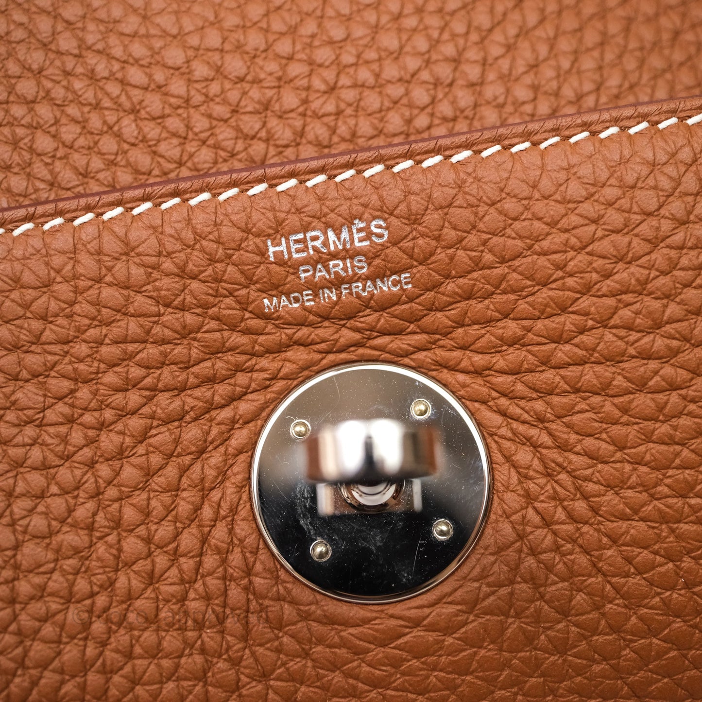 Hermès Lindy 26 Gold Clemence Palladium Hardware