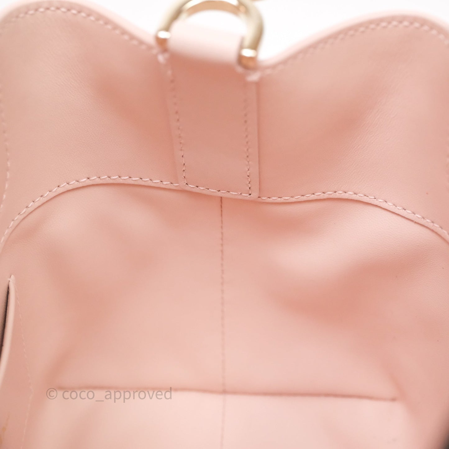 Christian Dior Toujours Vertical Nano Tote Bag Pink