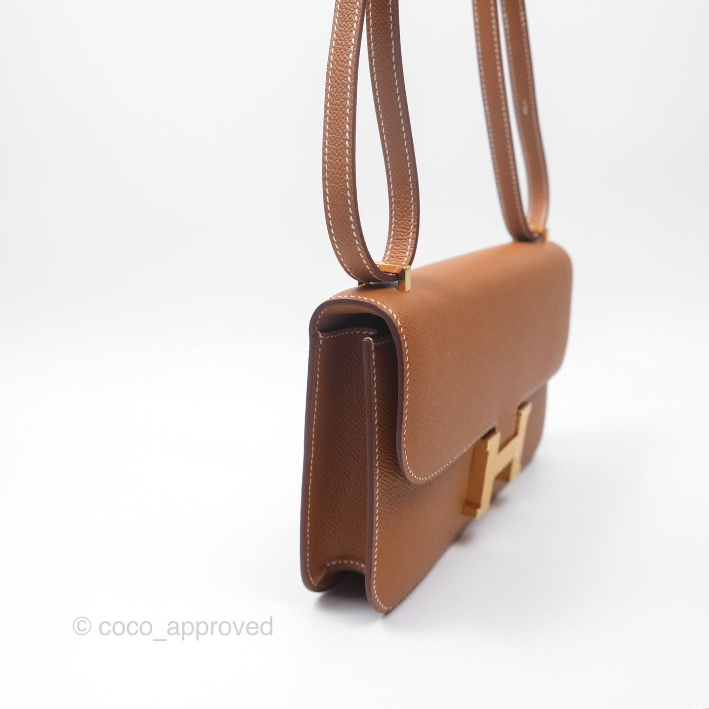 Hermès Constance Elan Gold Epsom Gold Hardware