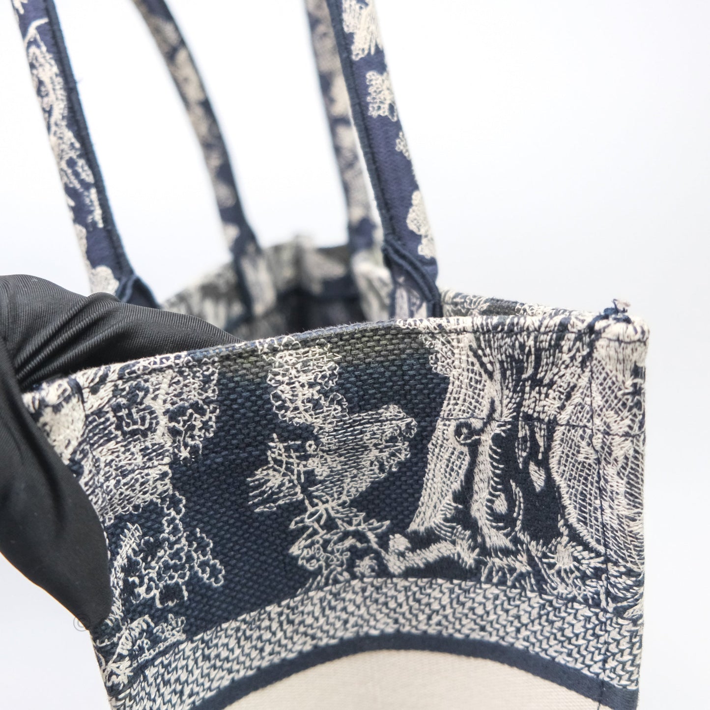 Christian Dior Toile De Jouy Medium Book Tote Canvas