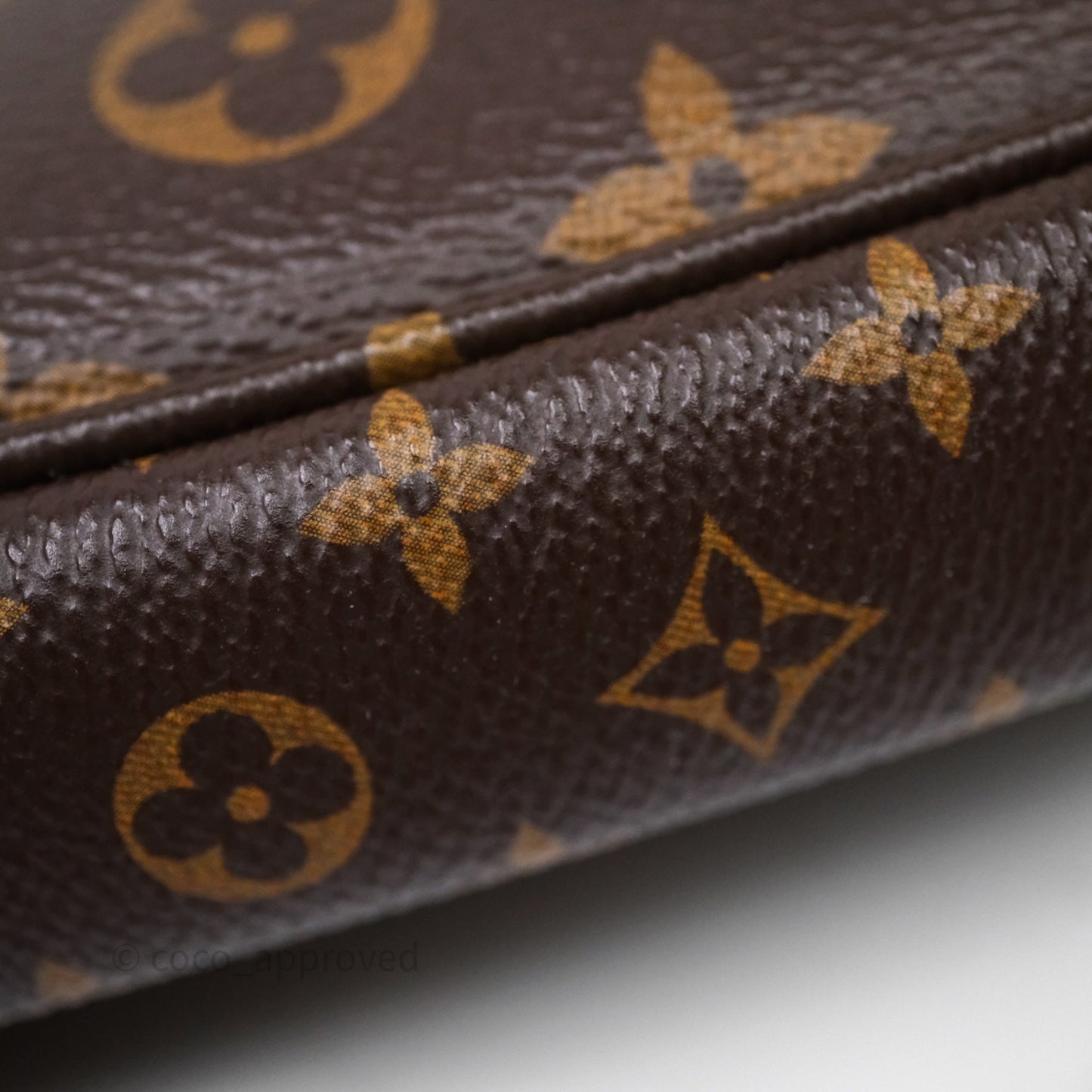 Louis Vuitton Multi Pochette Accessories Khaki Monogram Canvas