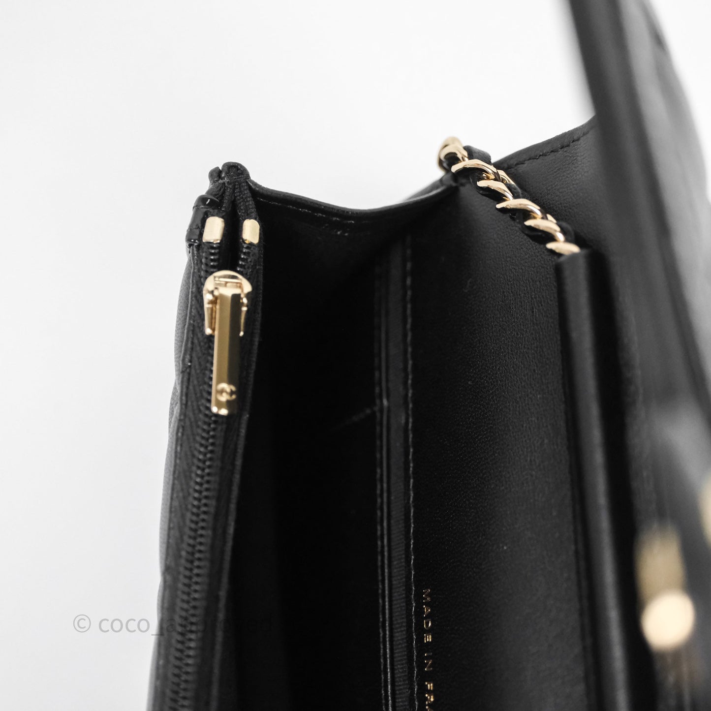Chanel Mini Flap Bag Black Lambskin Gold Hardware