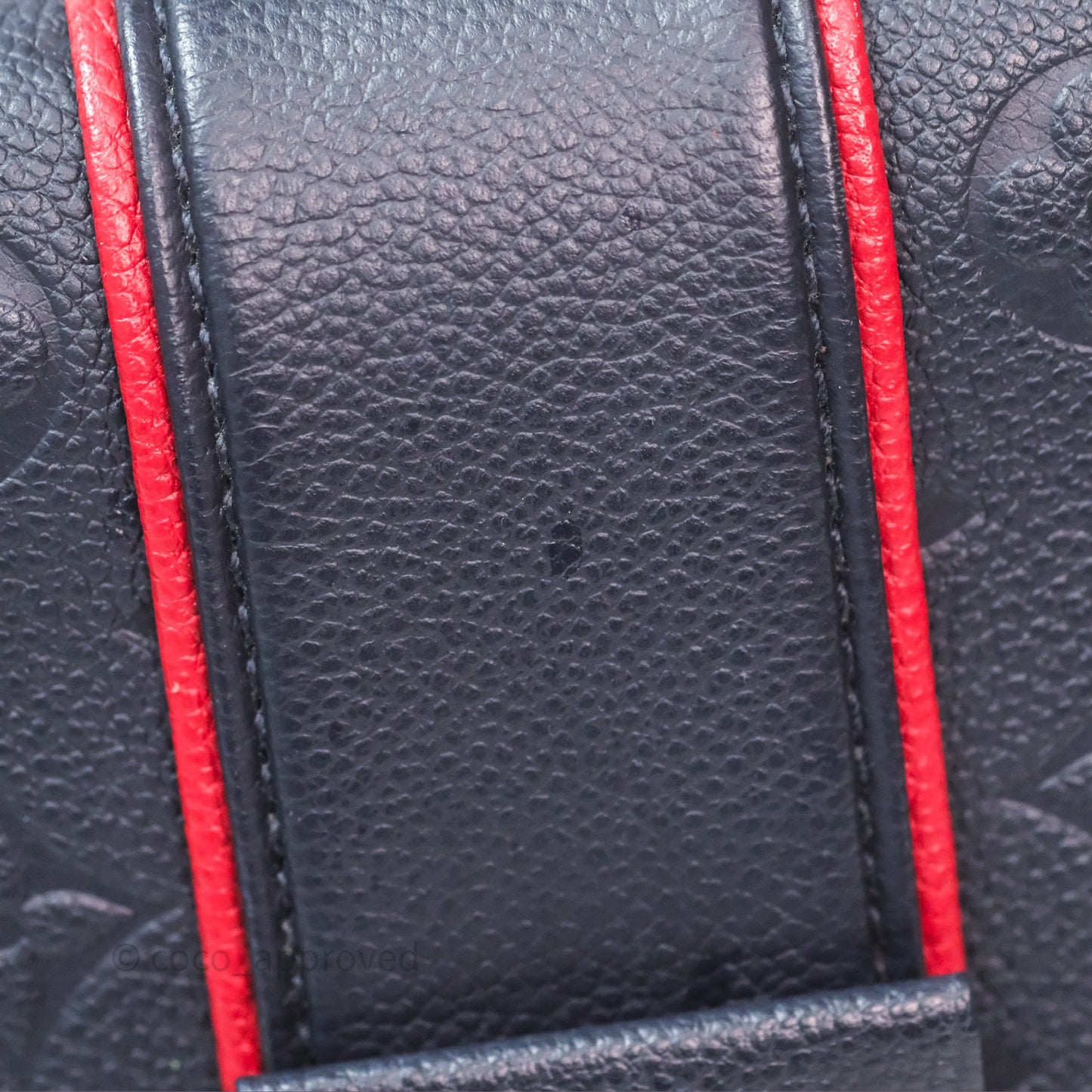 Louis Vuitton Empreinte Saint Sulpice PM Marine Rouge Gold Hardware