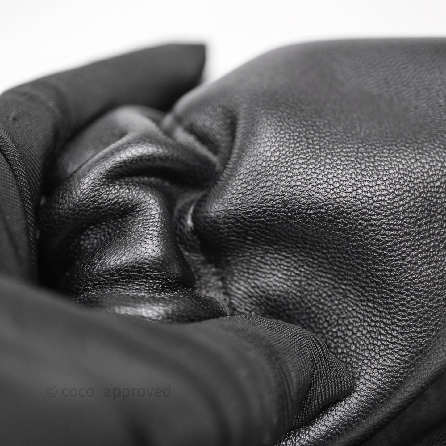 Loewe Small Squeeze Bag in Mellow Nappa Lambskin Black