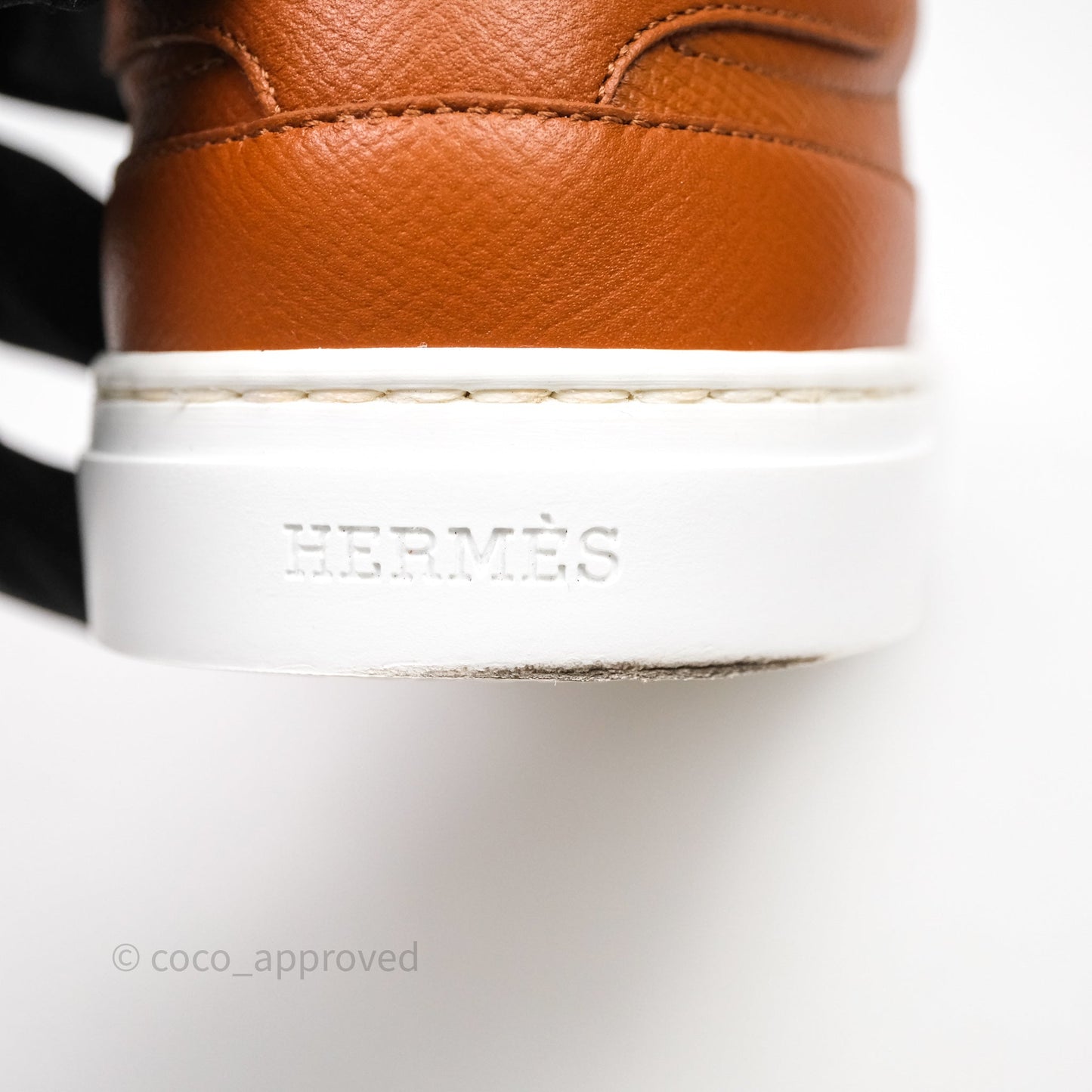 Hermès Day Sneakers Naturel Epsom Size 39