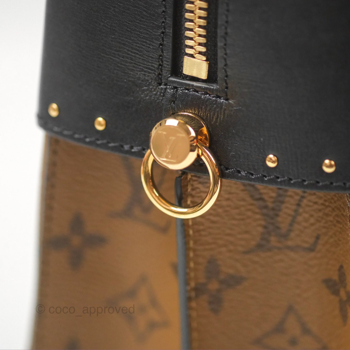 Louis Vuitton City Malle MM Reversed Monogram Black