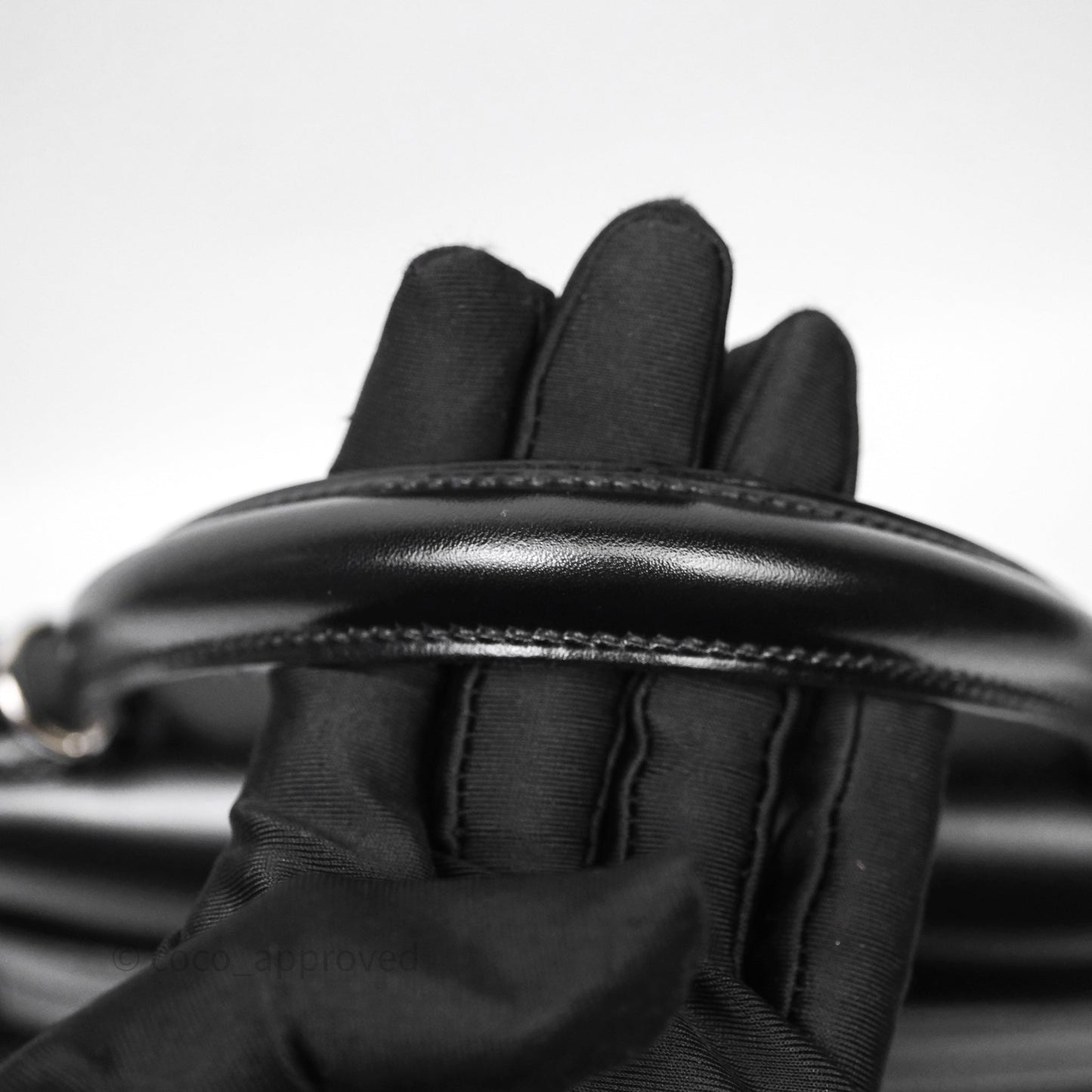 Hermès Kelly 28 Sellier Black Noir 89 Box Leather Palladium Hardware