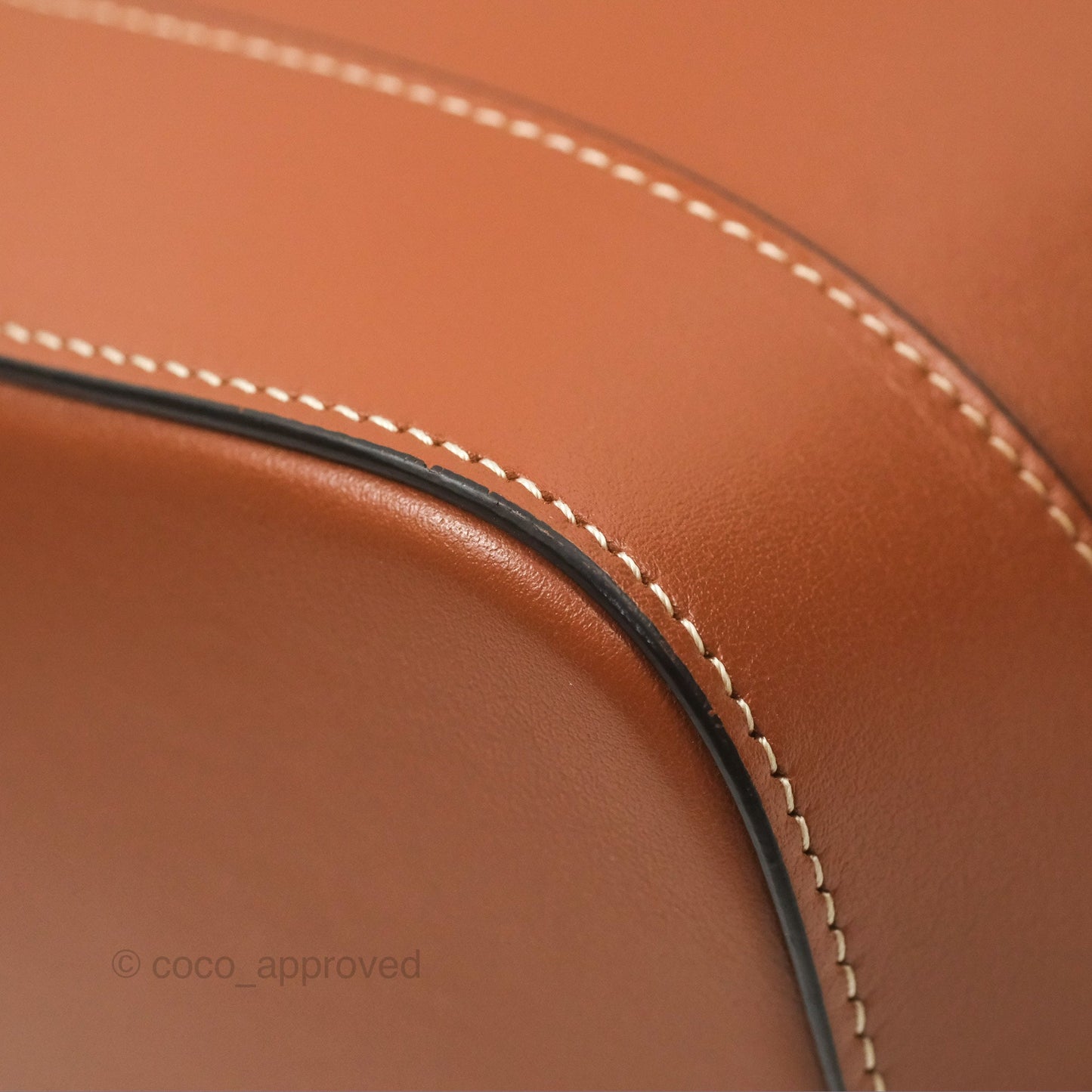 Celine Small Bucket Cuir Triomphe in Calfskin Tan