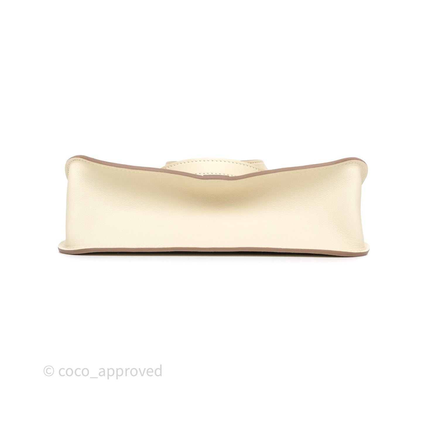 Hermès Halzan 22 Mini Craie 10 Swift Palladium Hardware