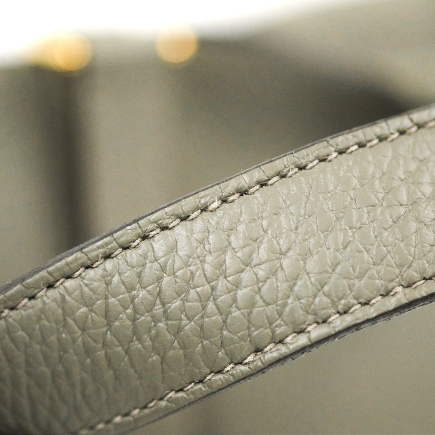 Hermès Picotin Lock 18 Gris Meyer 0L Taurillon Clemence Gold Hardware