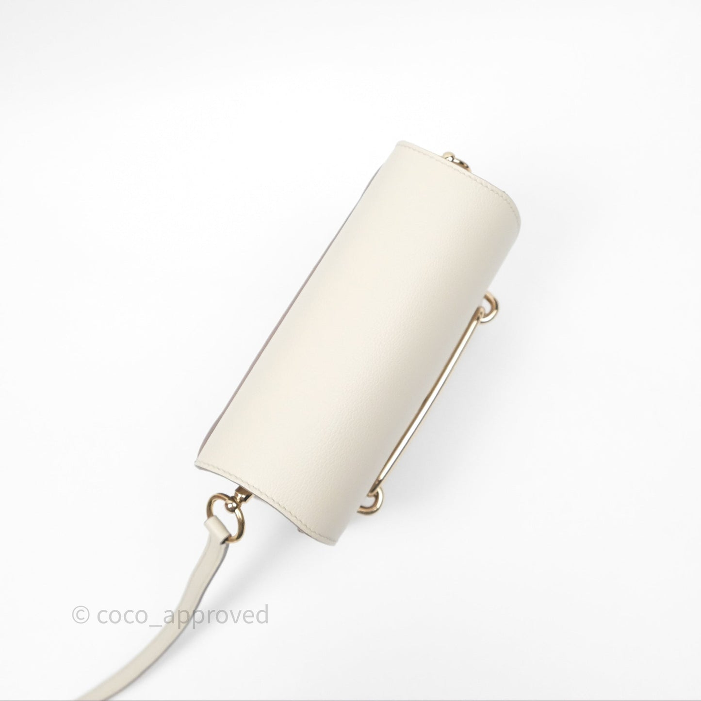 Hermès Roulis Mini 18 Beton 8L Evercolor Permabrass Hardware