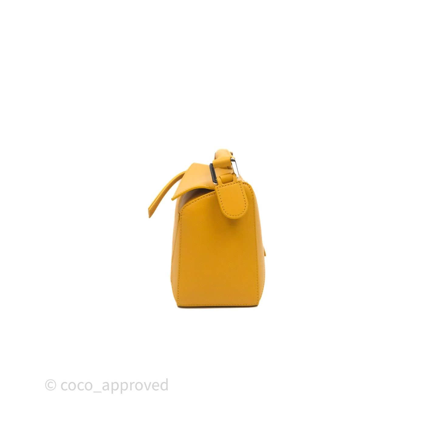 Loewe Small Puzzle Bag Sunflower With Logo Strap