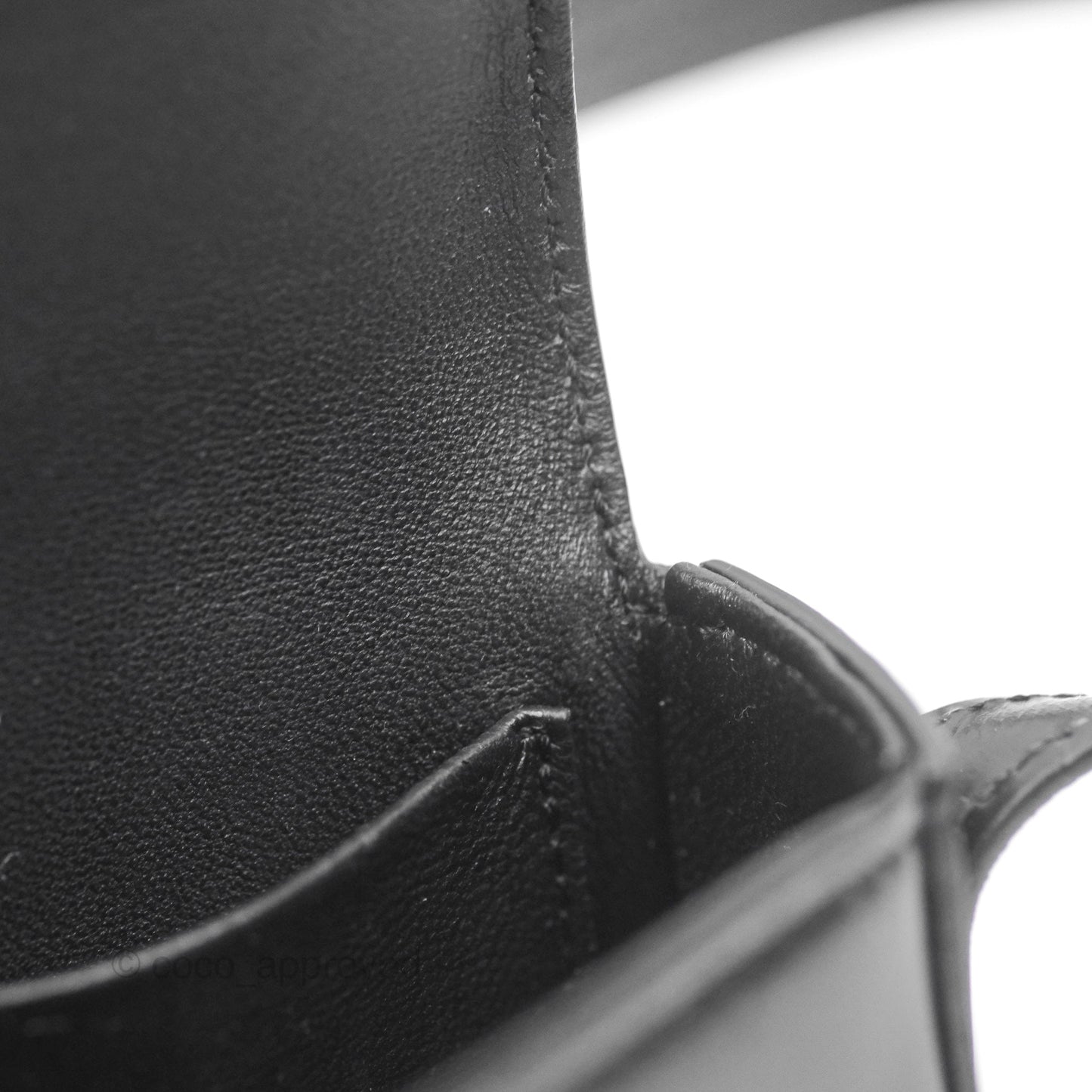 Celine Triomphe Shoulder Bag Black Calfskin