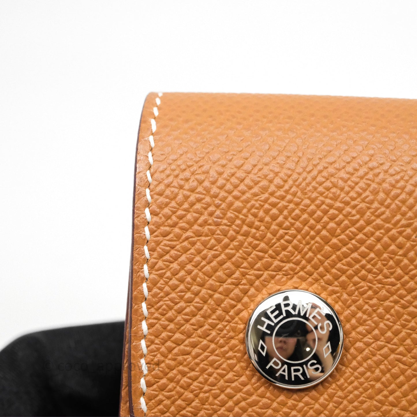 Hermès Hermesnap Wallet Epsom Gold 37 Palladium Hardware