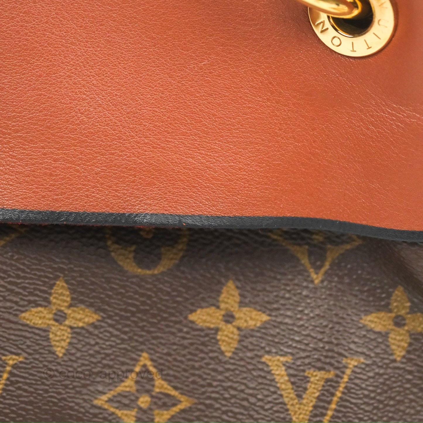 Louis Vuitton Tuileries Besace Bag Brown/Red Monogram