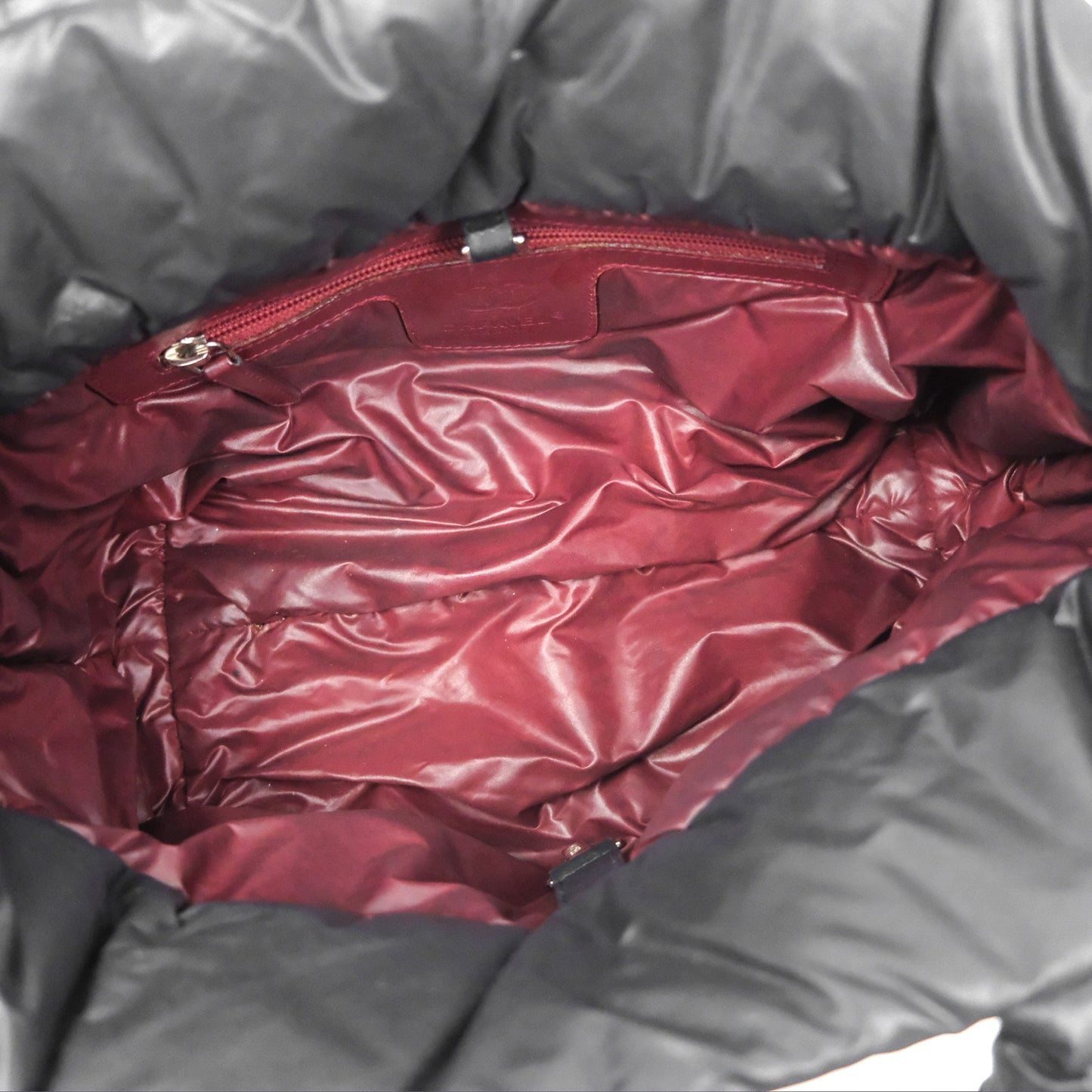Chanel Coco Cocoon Tote Bag PM Black Nylon
