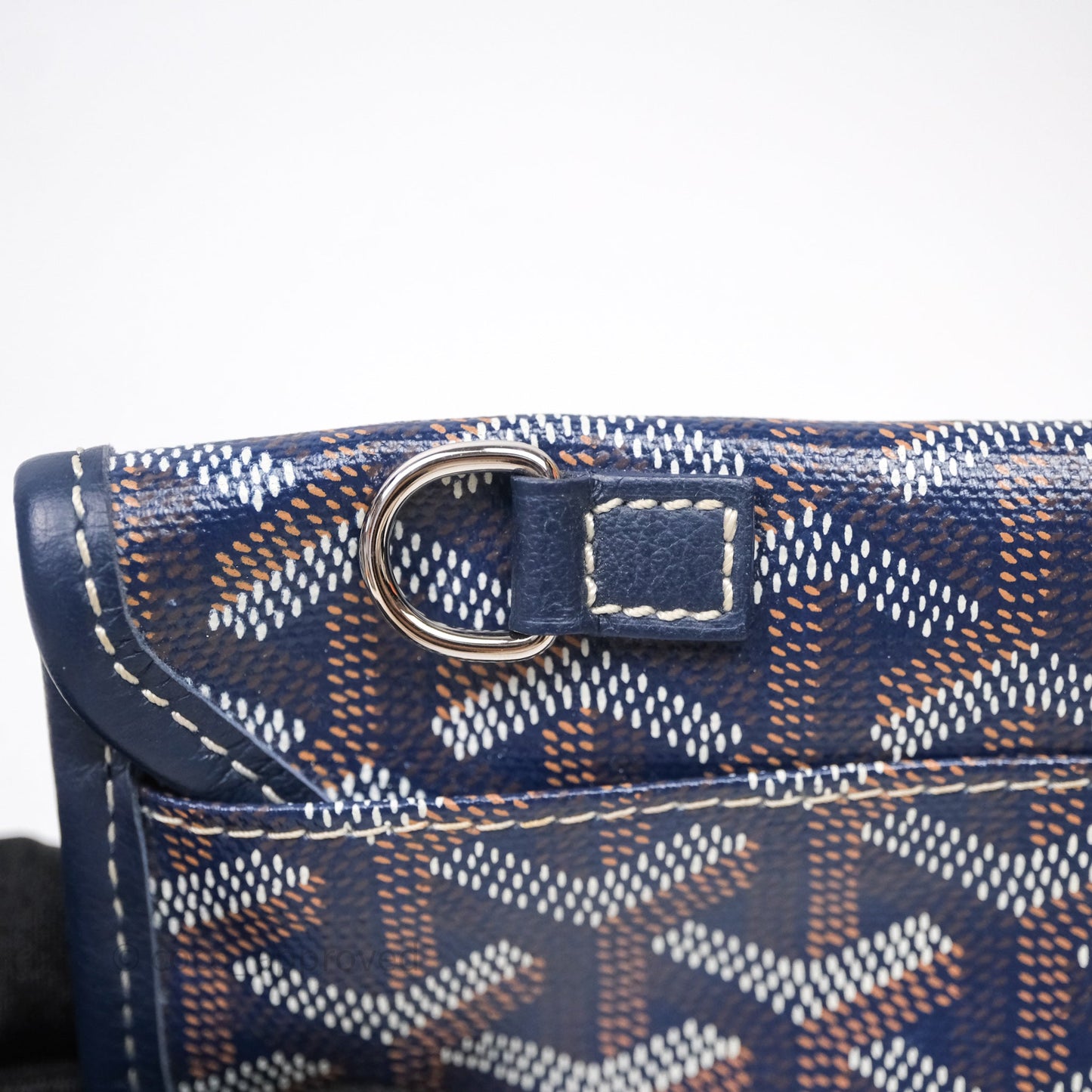 Goyard St Louis Tote PM Navy