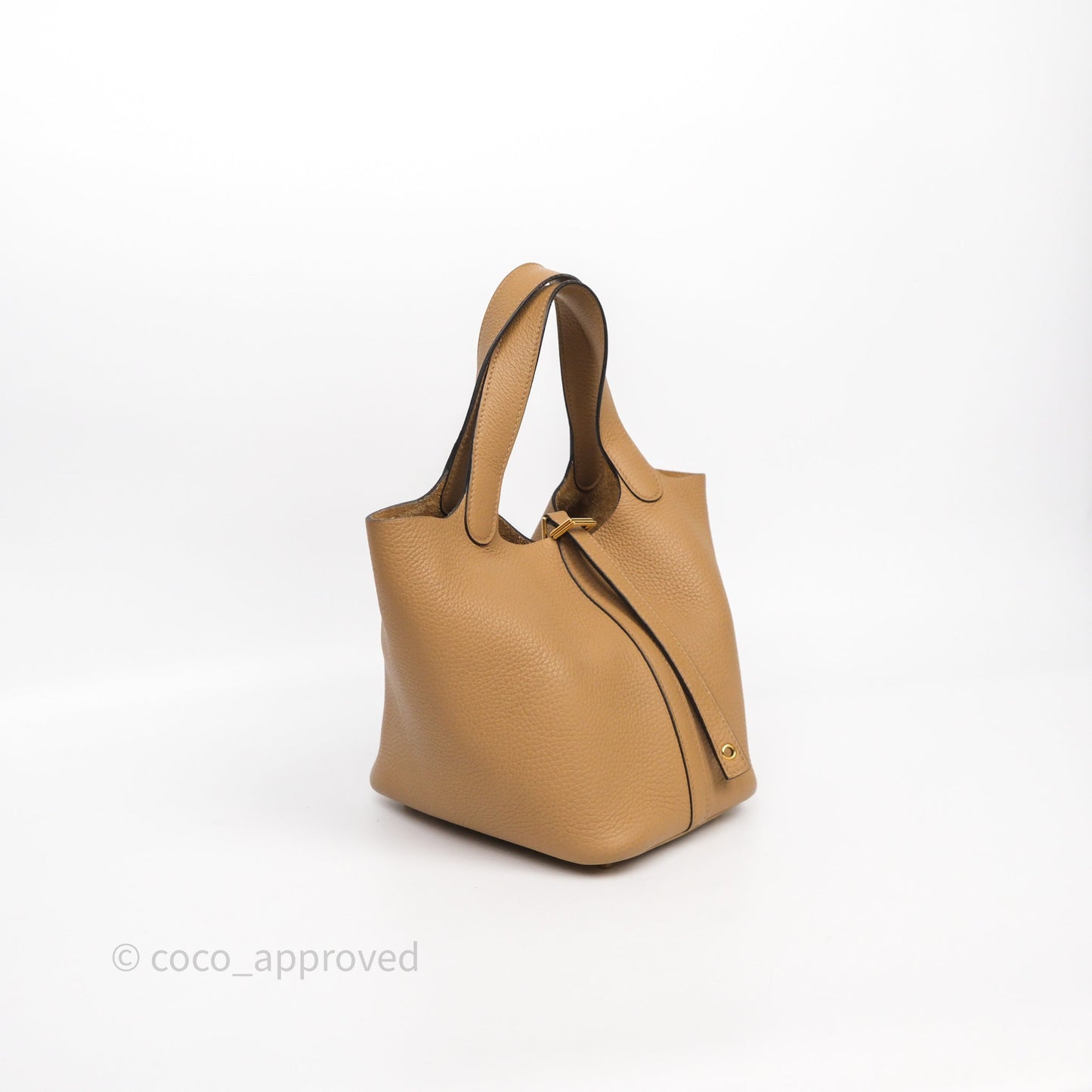 Hermès Picotin Lock 18 Chai 0M Taurillon Clemence Gold Hardware