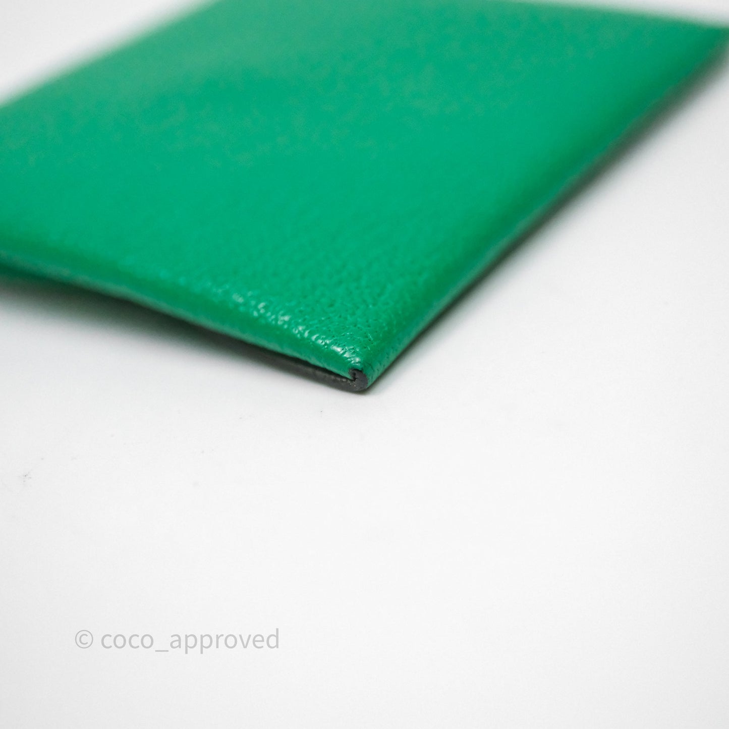 Hermès Bastia Coin Purse Green