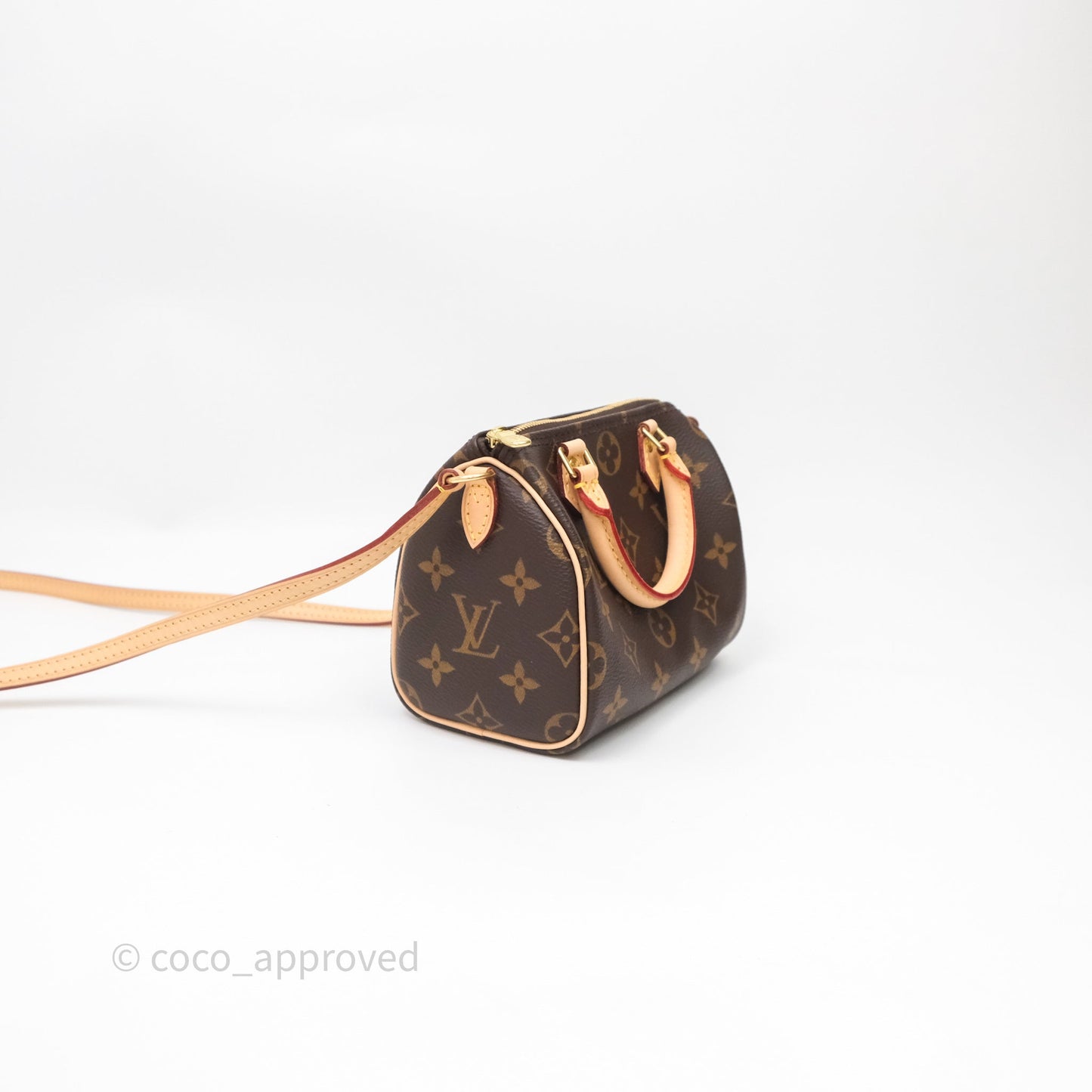 Louis Vuitton Nano Speedy Monogram Canvas