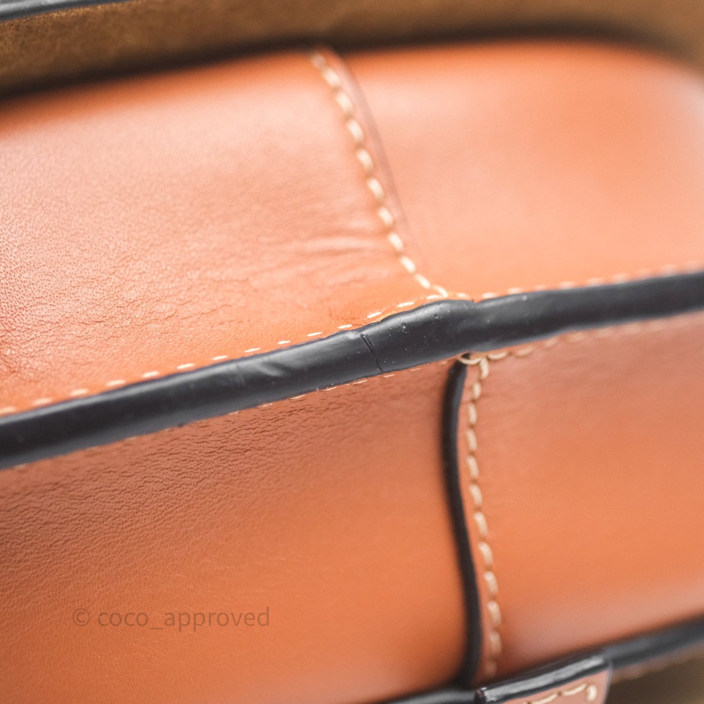 Loewe Mini Gate Belt Bag in Soft Calfskin Brown