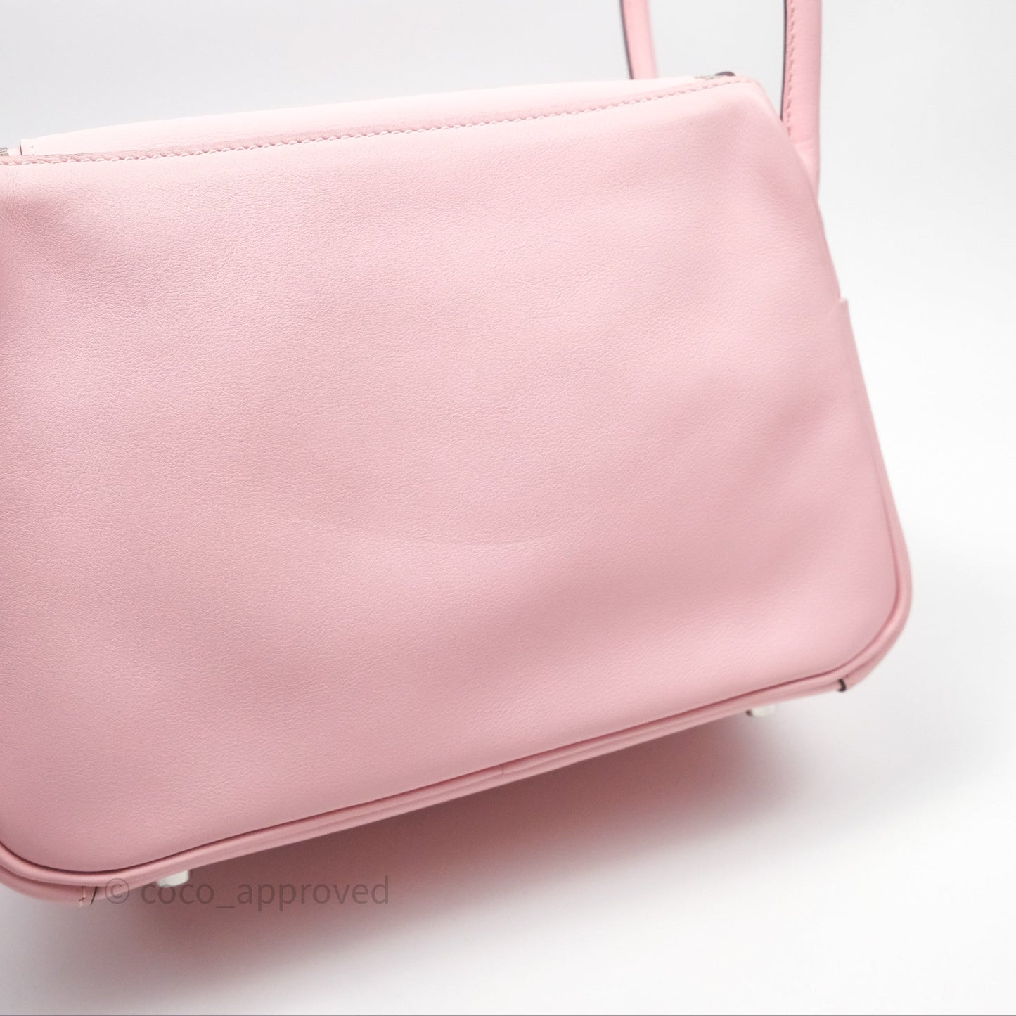 Hermes Lindy 26 Rose Sakura Pink 3Q Swift Palladium Hardware