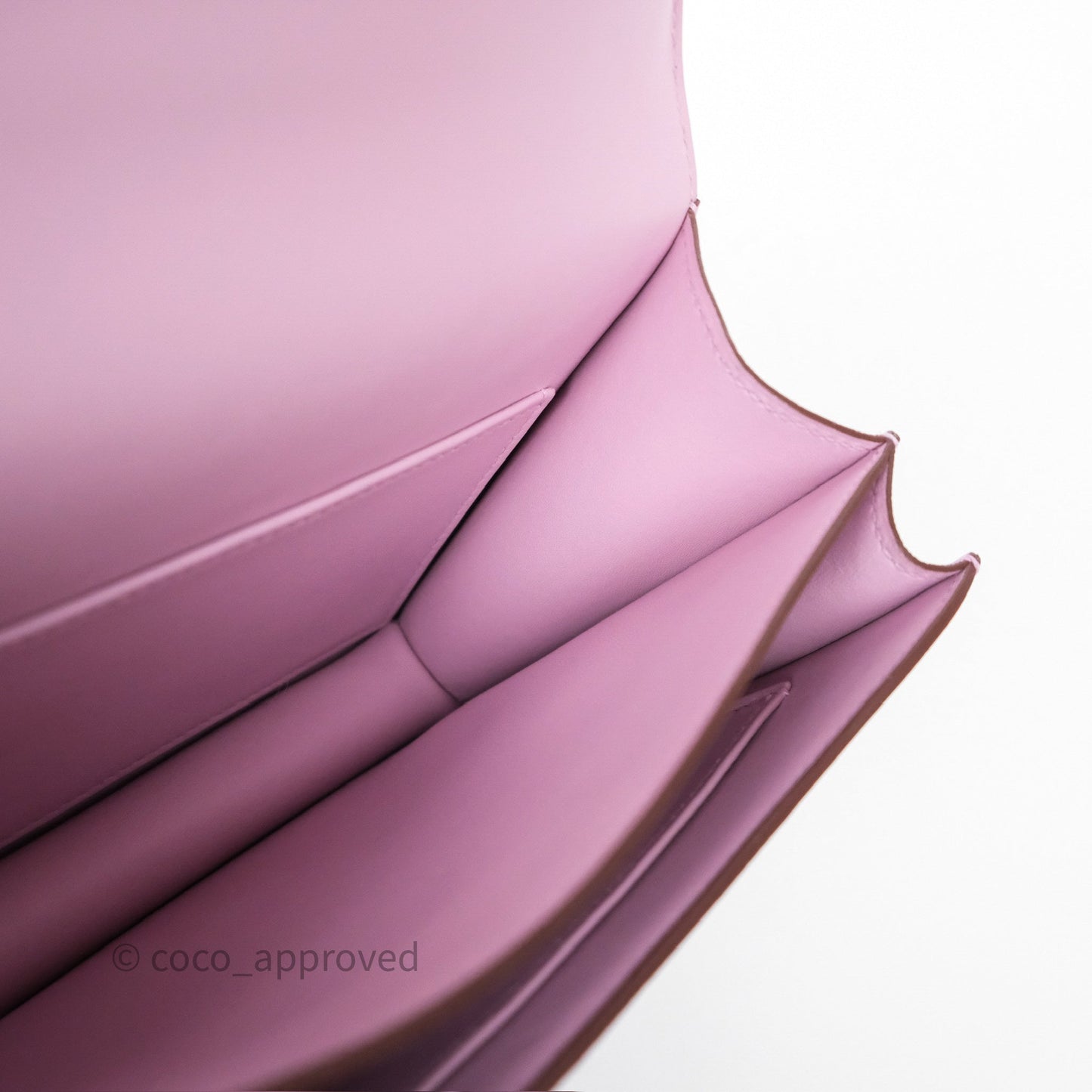 Hermès Constance Mini 18cm Mauve Sylvestre X9 Chevre Mysore Palladium Hardware